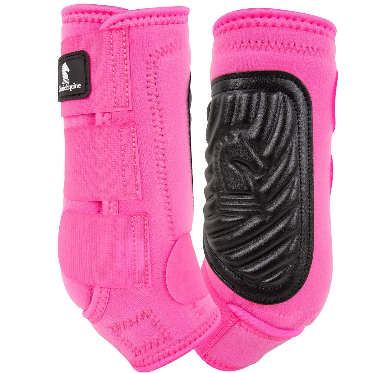Classic Equine Classic Fit Front Boots Hotpink Large