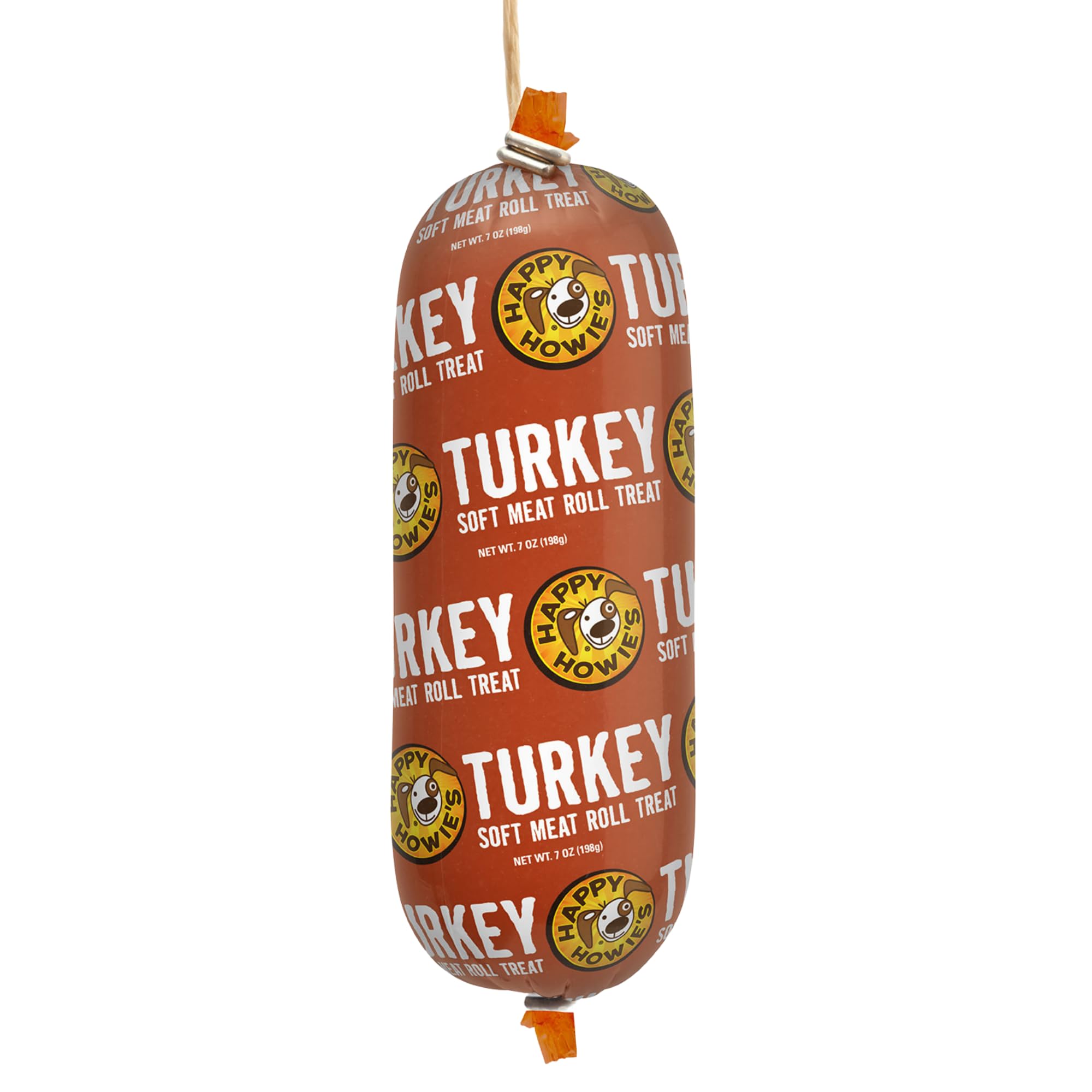 Happy Howies Soft Meat Roll Treat - Soft Dog Food Rolls, High Protein, Natural Ingredients, for All Dogs, Made in USA - Turkey,