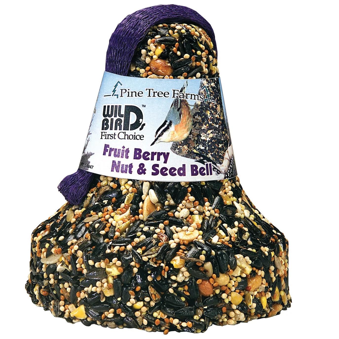 Bird Seed Bell, 16 oz Fruit Berry Nut