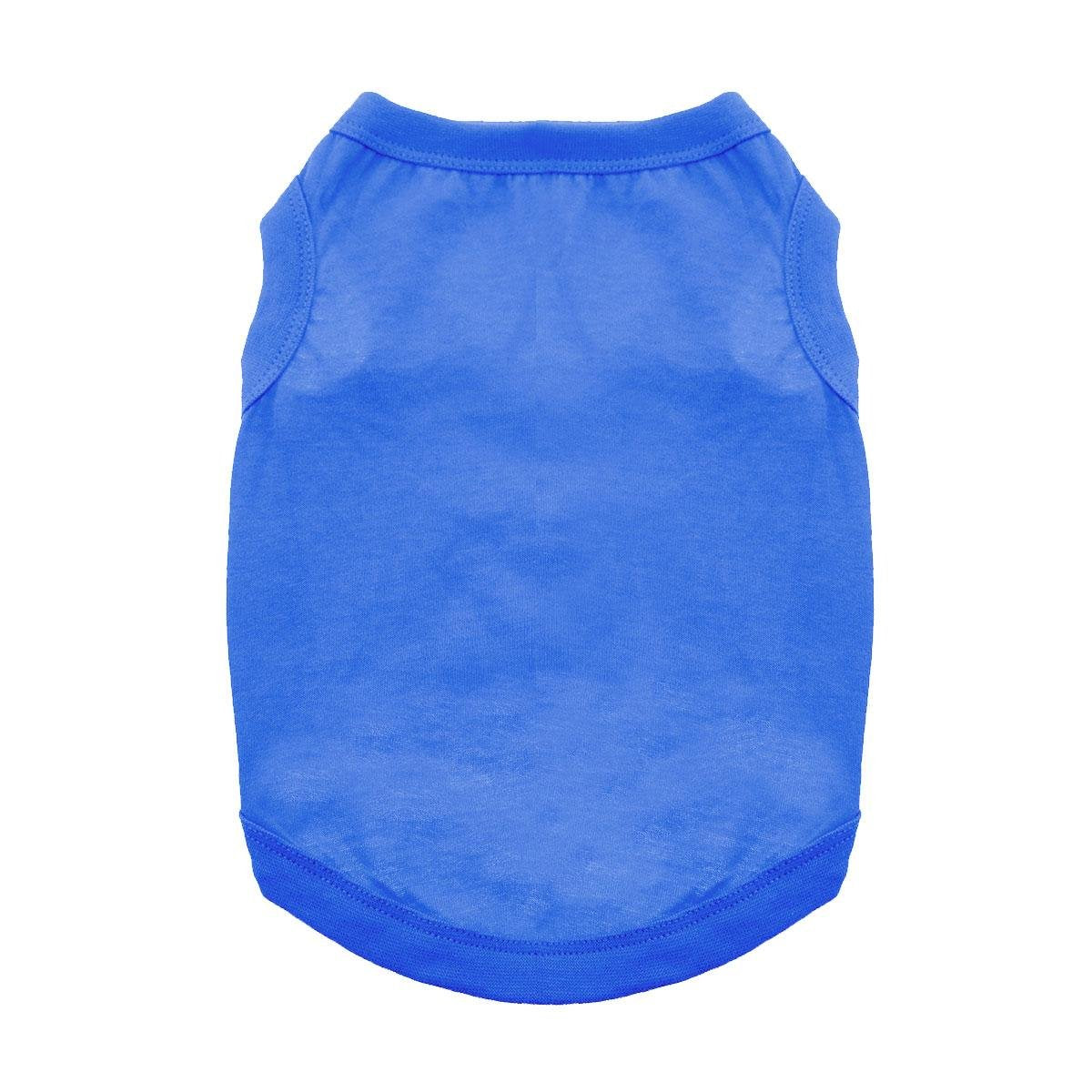 Cotton Dog Tank - Nautical Blue