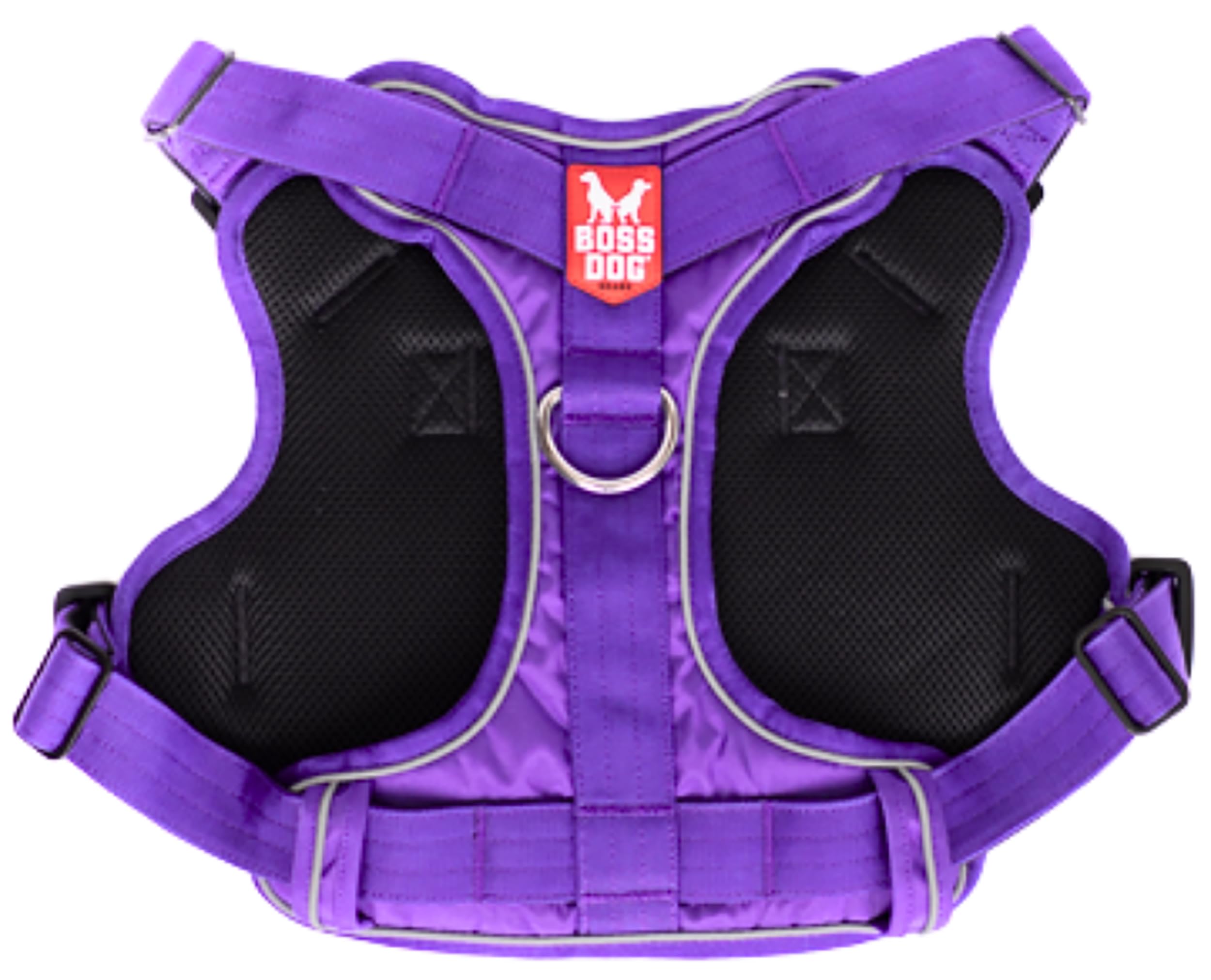 Boss Dog Tactical Harness, Purple, X-Large