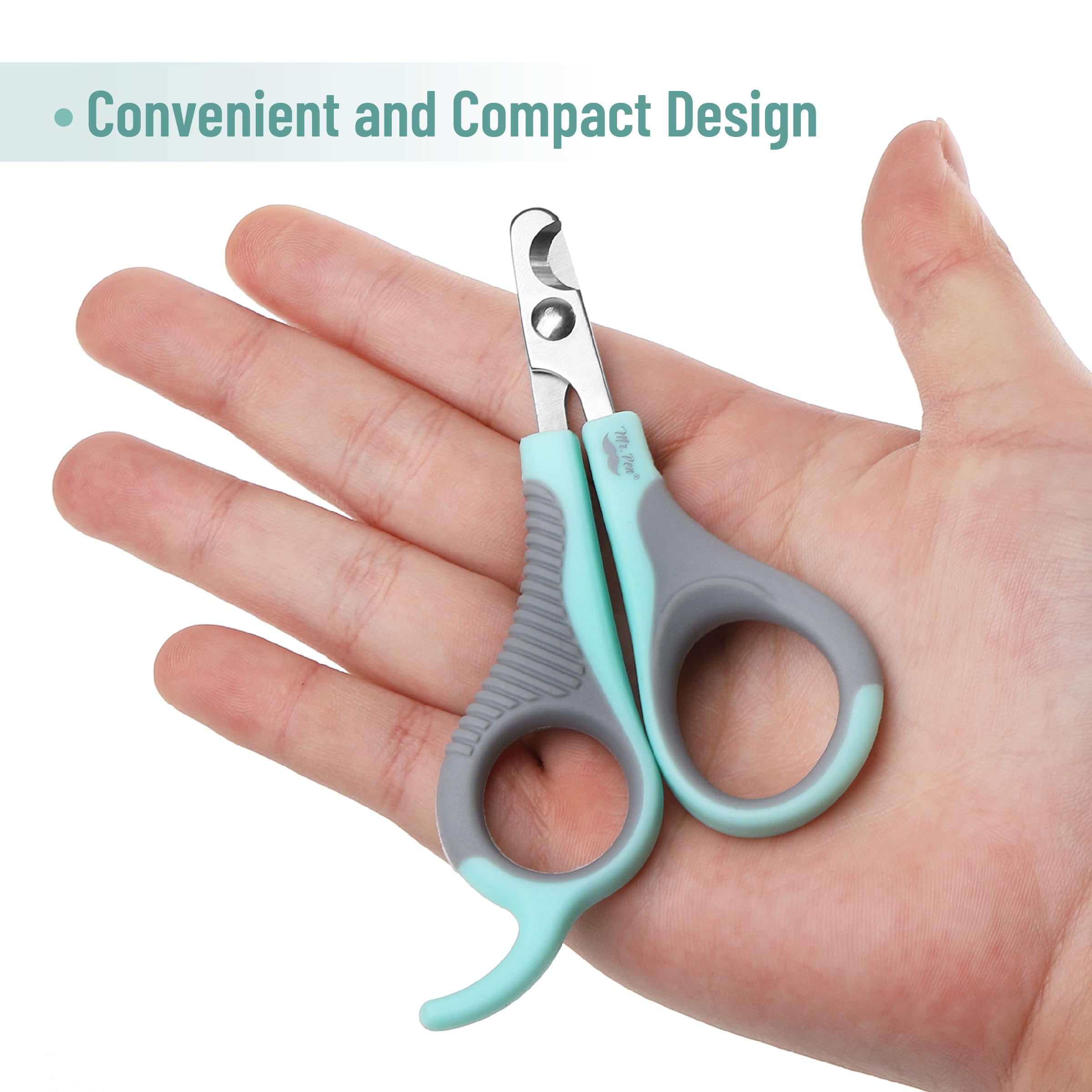 Mr. Pen- Cat Nail Clipper, Blue & Gray Cat Nail Trimmer, Cat Nail Clippers, Cat Claw Clippers, Cat Clippers For Nails, Pet Nail Clippers, Kitten Nail Clipper, Small Dog Nail Clipper Cat Claw Trimmer