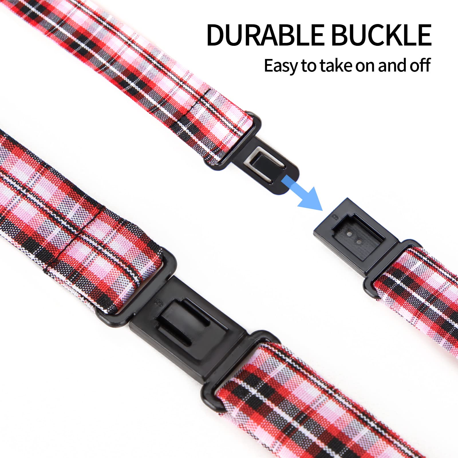 Segarty Dog Bow Tie, 10 Pcs Bowties Dog Collar Holiday Cat Collar Grooming Bulk Bows For Pet Puppy Photography Festival Party Neck Wear Gift, Cute And Plaid Patterned