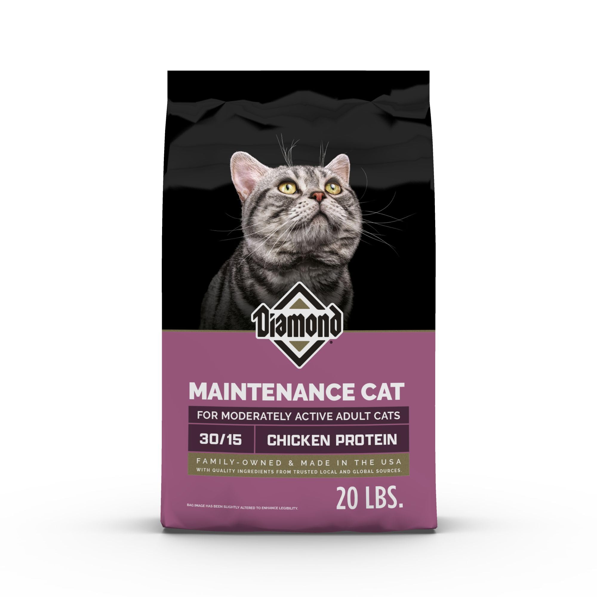 Diamond Adult Dry Cat Food Maintenance Formula with Protein, Probiotics and Antioxidants