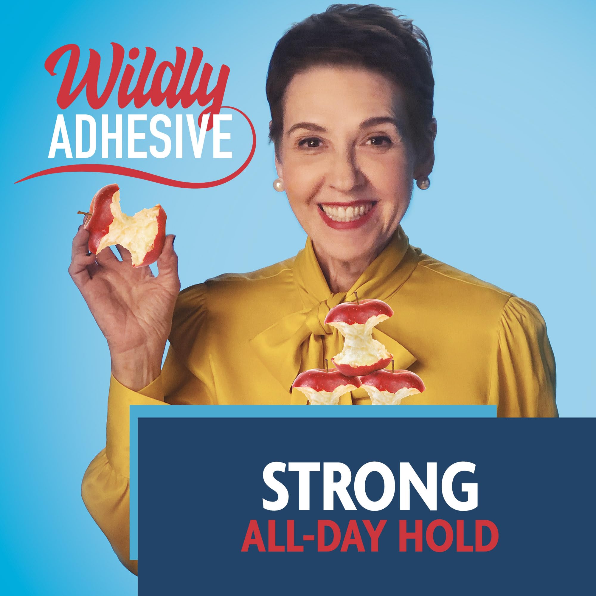 Sea-Bond Secure Denture Adhesive Seals Lowers Original, Zinc Free, All Day Hold, Mess Free, 30 count (Pack of 4)