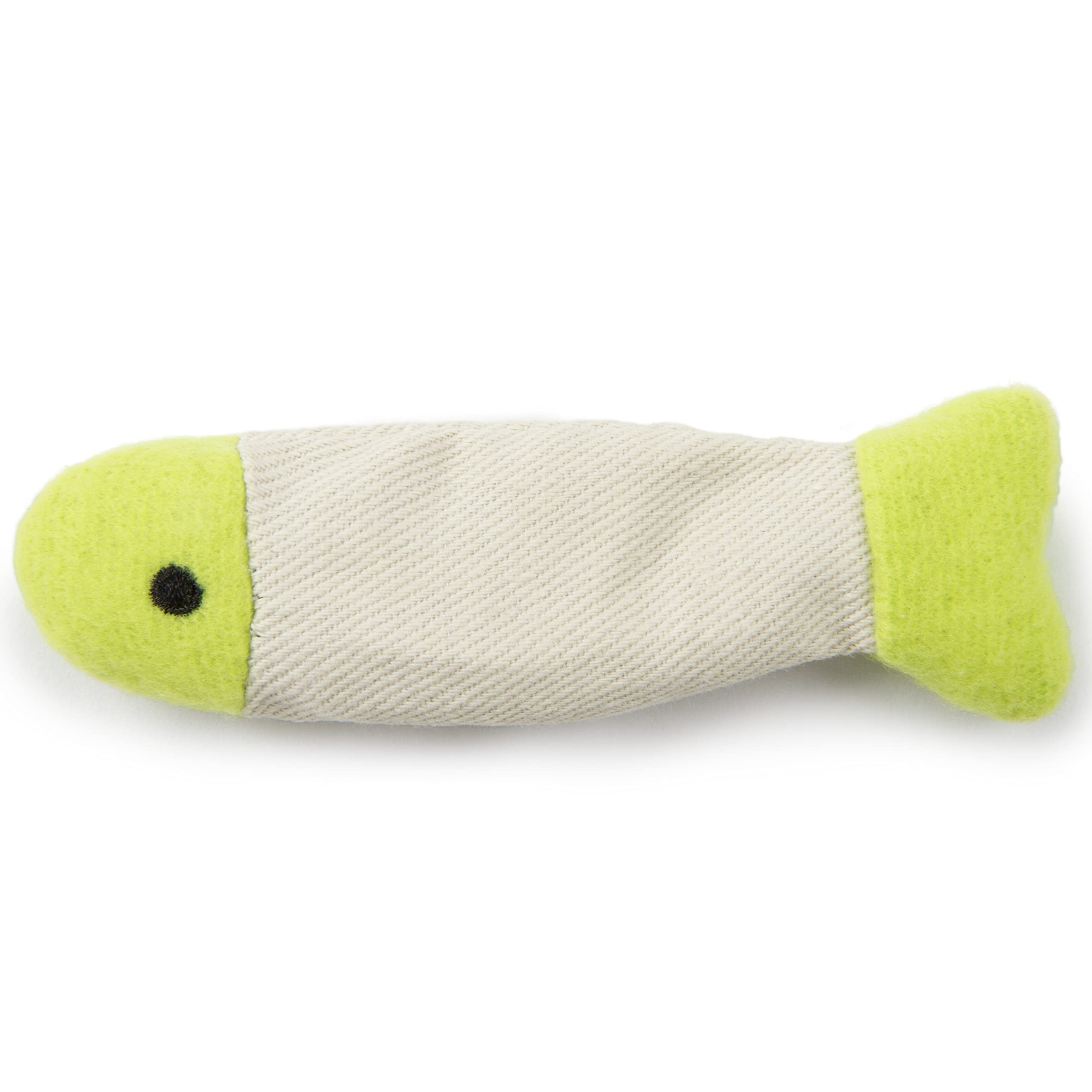 Smartykat (3 Count) Fish Flop Crinkle Catnip Cat Toys - Multi Color, 3 Count