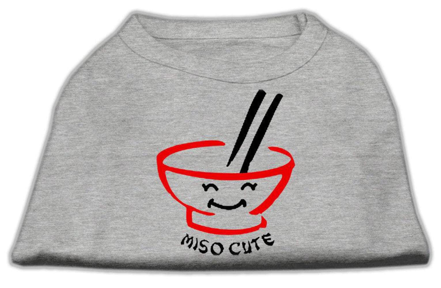 Mirage Pet Products 14-Inch Miso Cute Screen Print Shirts for Pets, Large, White