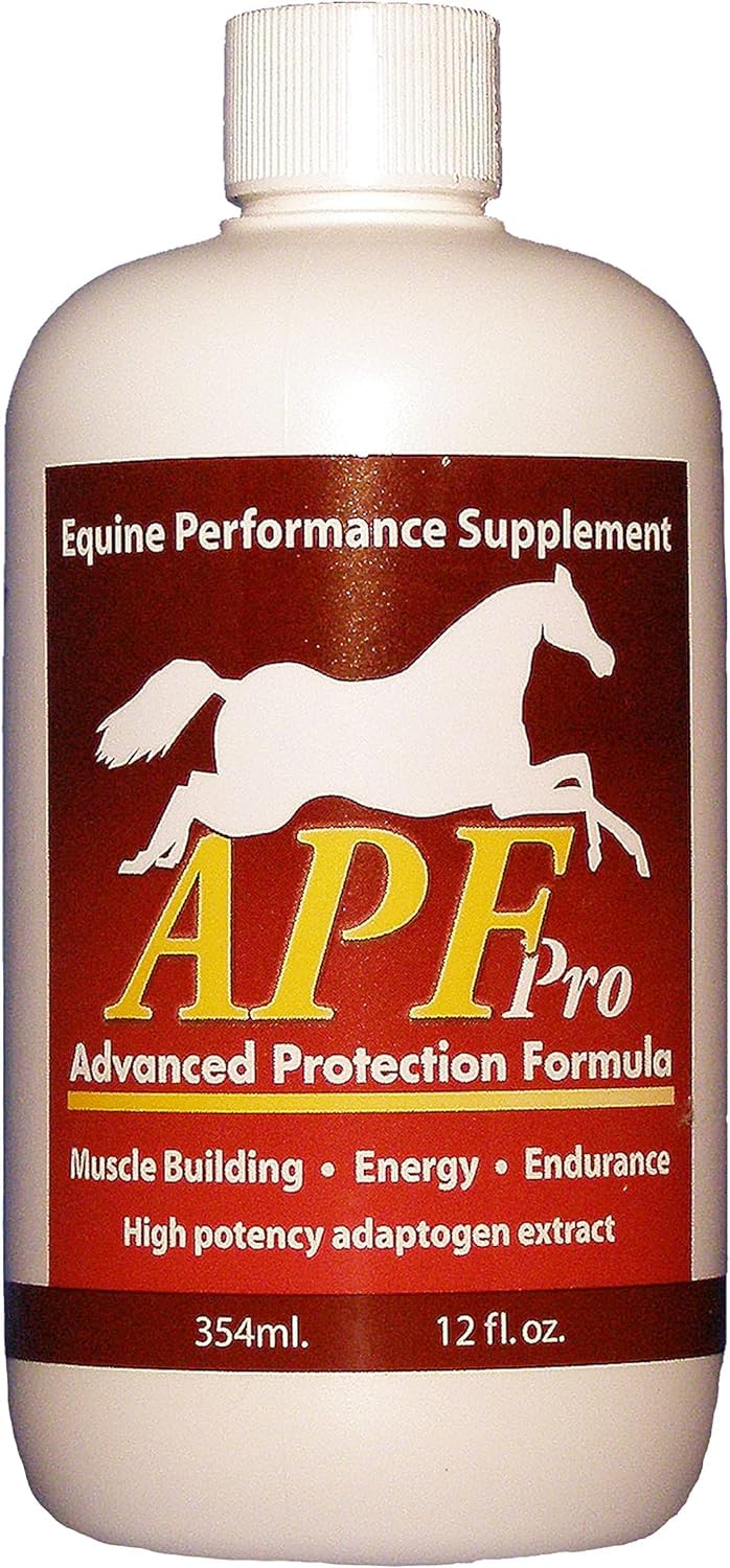 APF PRO Equine | Natural University-Level researched Horse Supplement | Gastric Health, Resistance to Stress, Immune Support, Mu