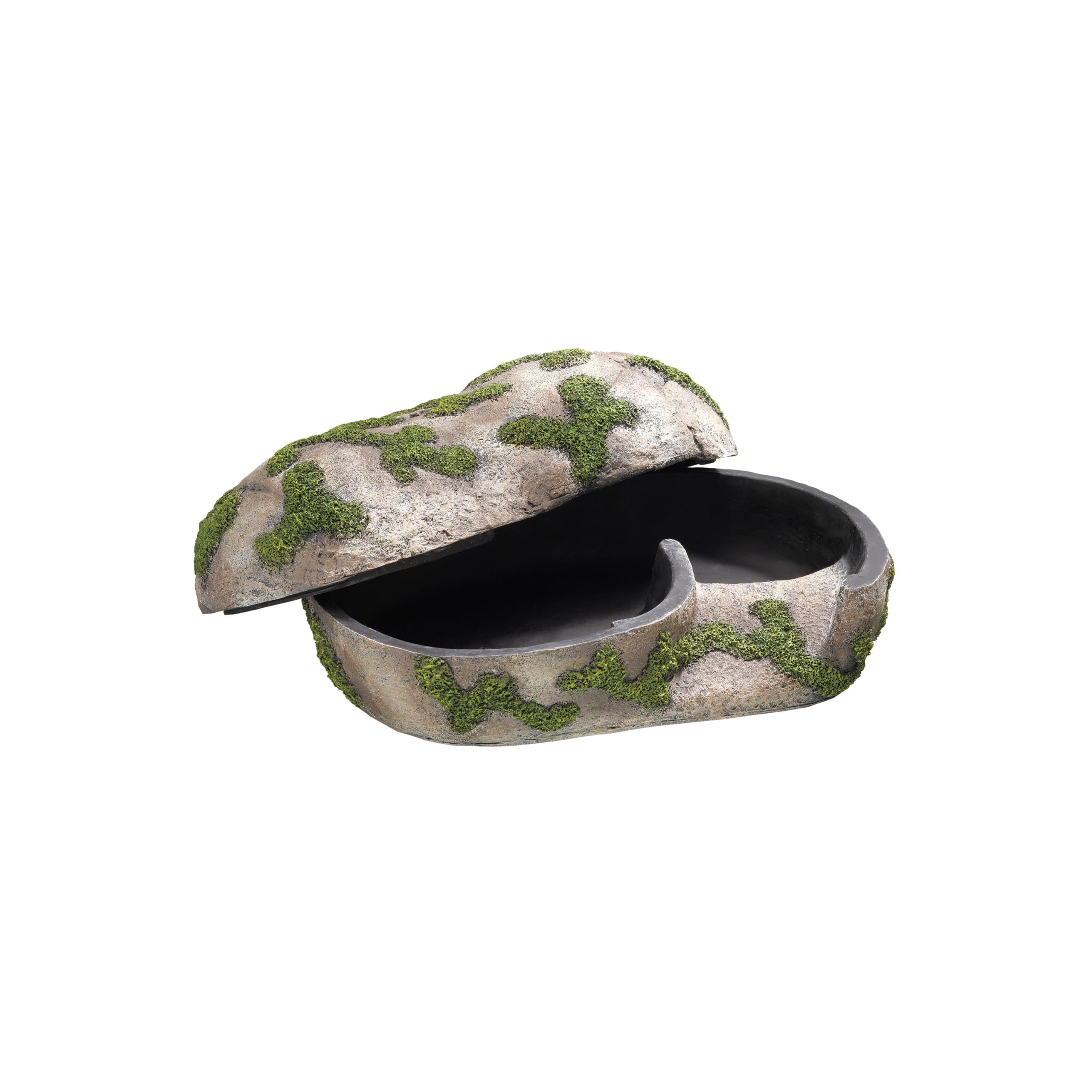 Zilla Pet Terrarium Rock Lair, X-Large, Brown Plastic, Model 100540559
