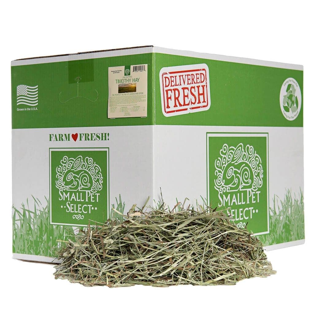 Small Pet Select 2nd Cutting Perfect Blend Timothy Hay Pet Food for Rabbits, Guinea Pigs, Chinchillas and Other Small Animals, P