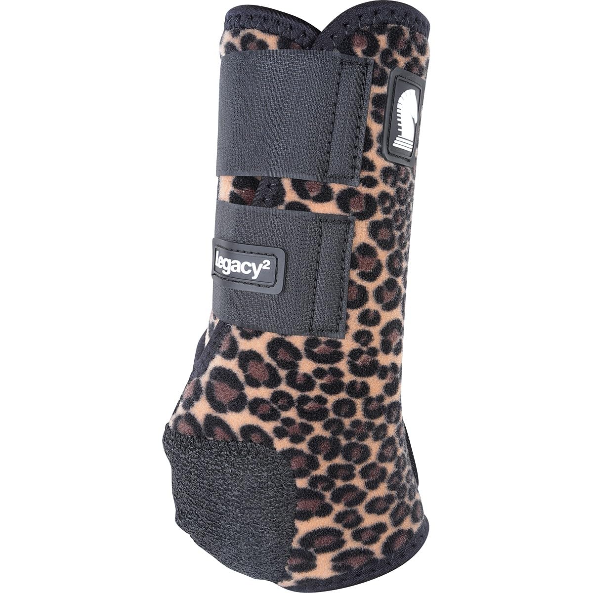 Classic Equine Legacy2 Support Boots, Front (Cheetah, Medium)