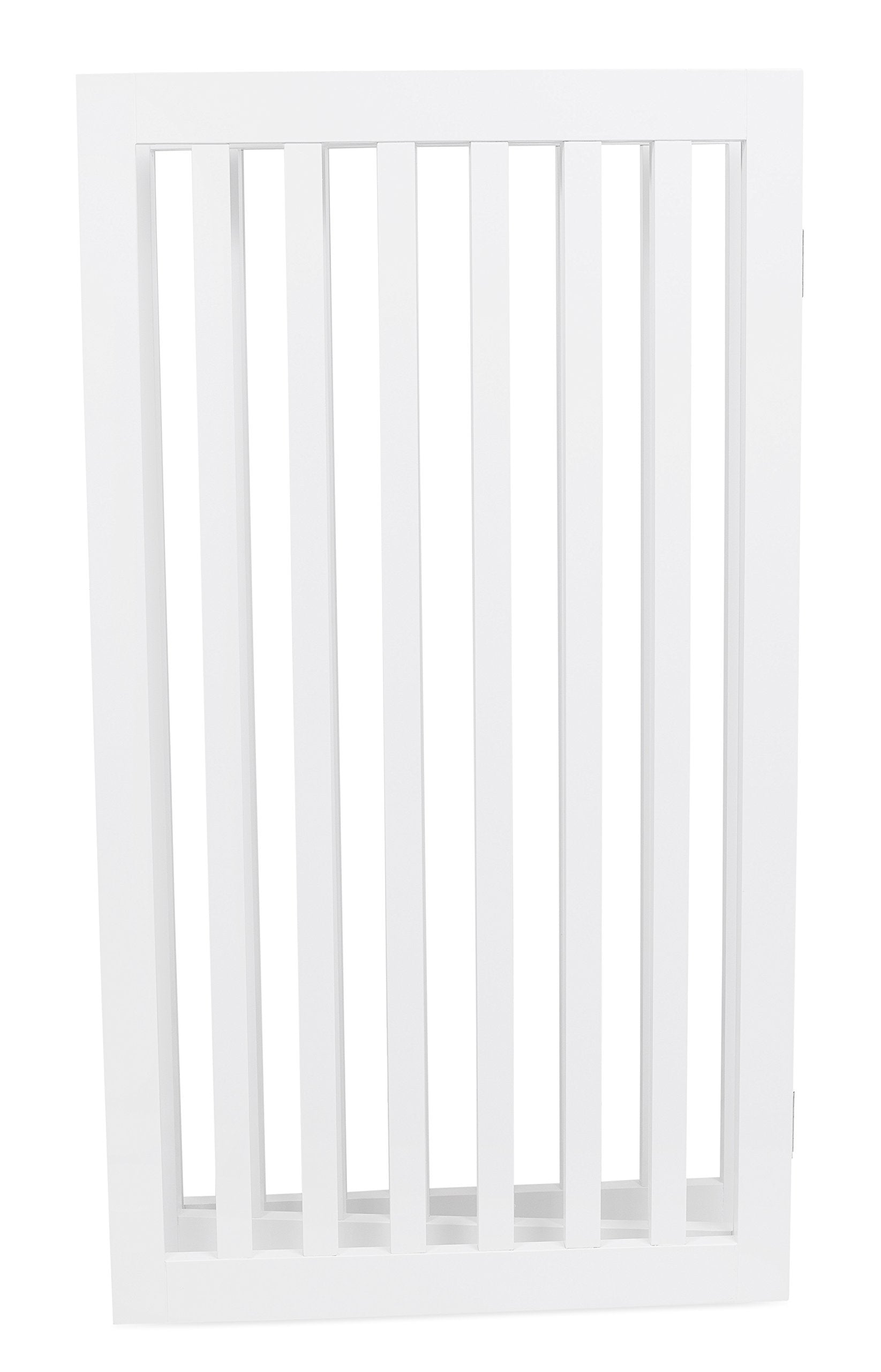 InternetS Best Traditional Pet Gate - 3 Panel - 36 Tall - White