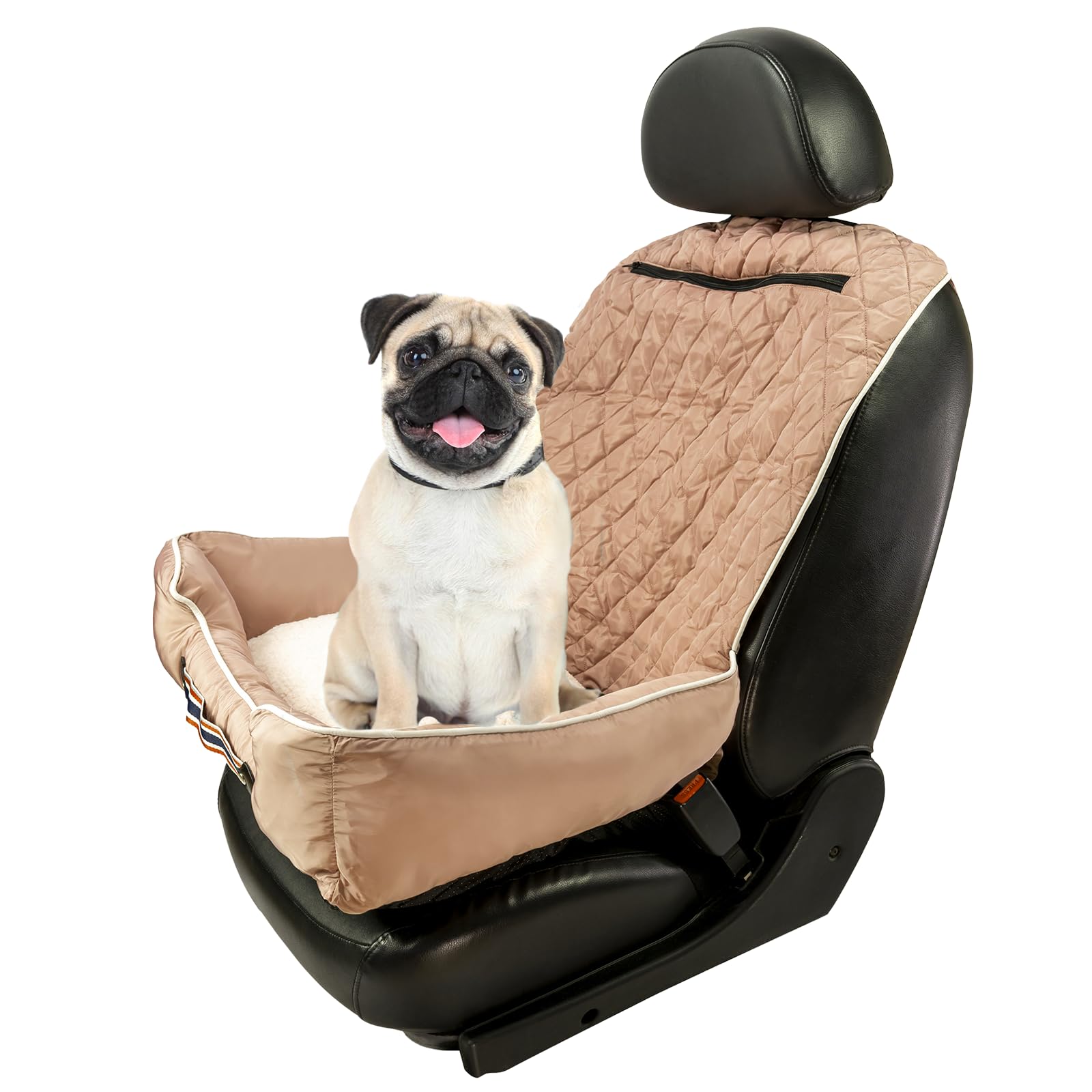 Comfort Tan Pet Bed and Car Seat