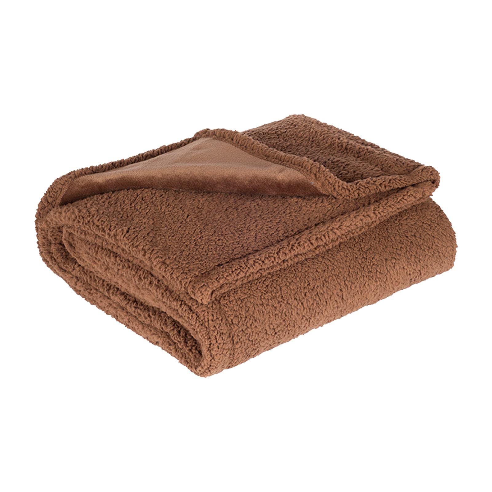 CALANDIS Waterproof Dog Blanket Cat Blanket for Small Medium Dogs Pet Throw for Couch Coffee 145cmx216cm | Pet Supplies | Dog Su