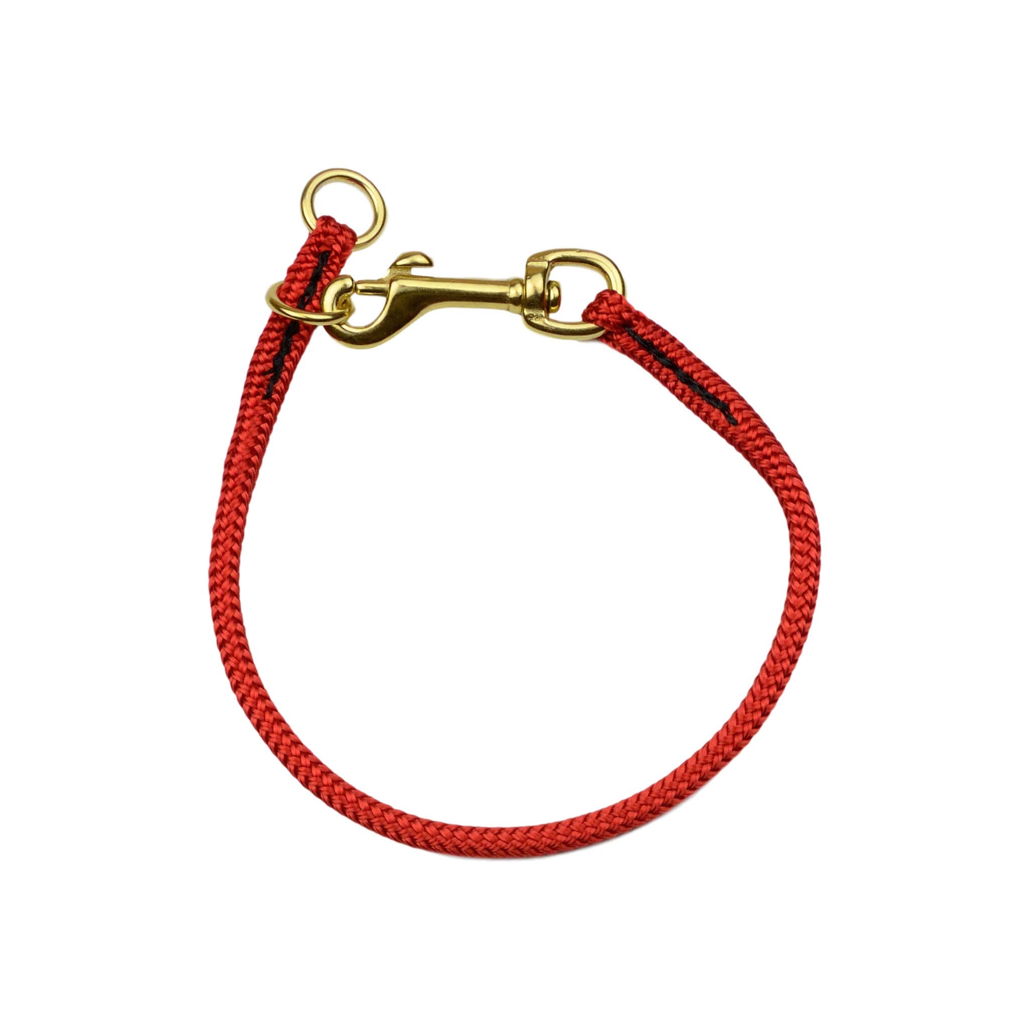 Redline K-9 Nylon Dominant Dog Choke Collar Red, 26 Inch