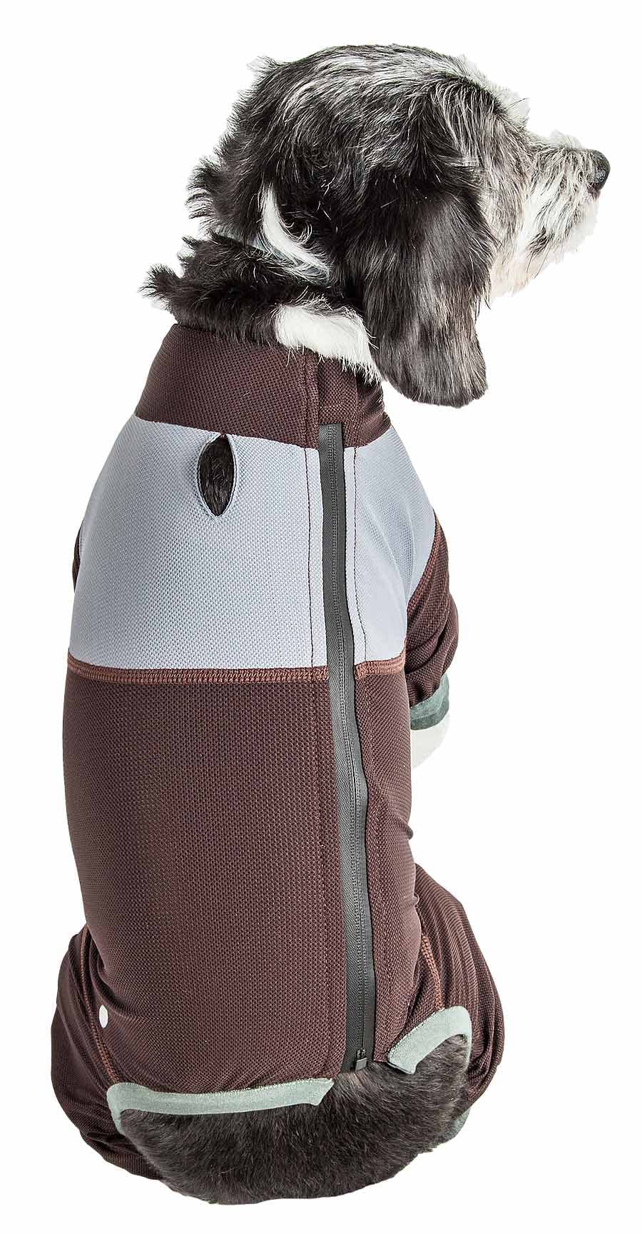 Dog Helios        'Tail Runner' Lightweight 4-Way-Stretch Breathable Full Bodied Performance Dog Track Suit