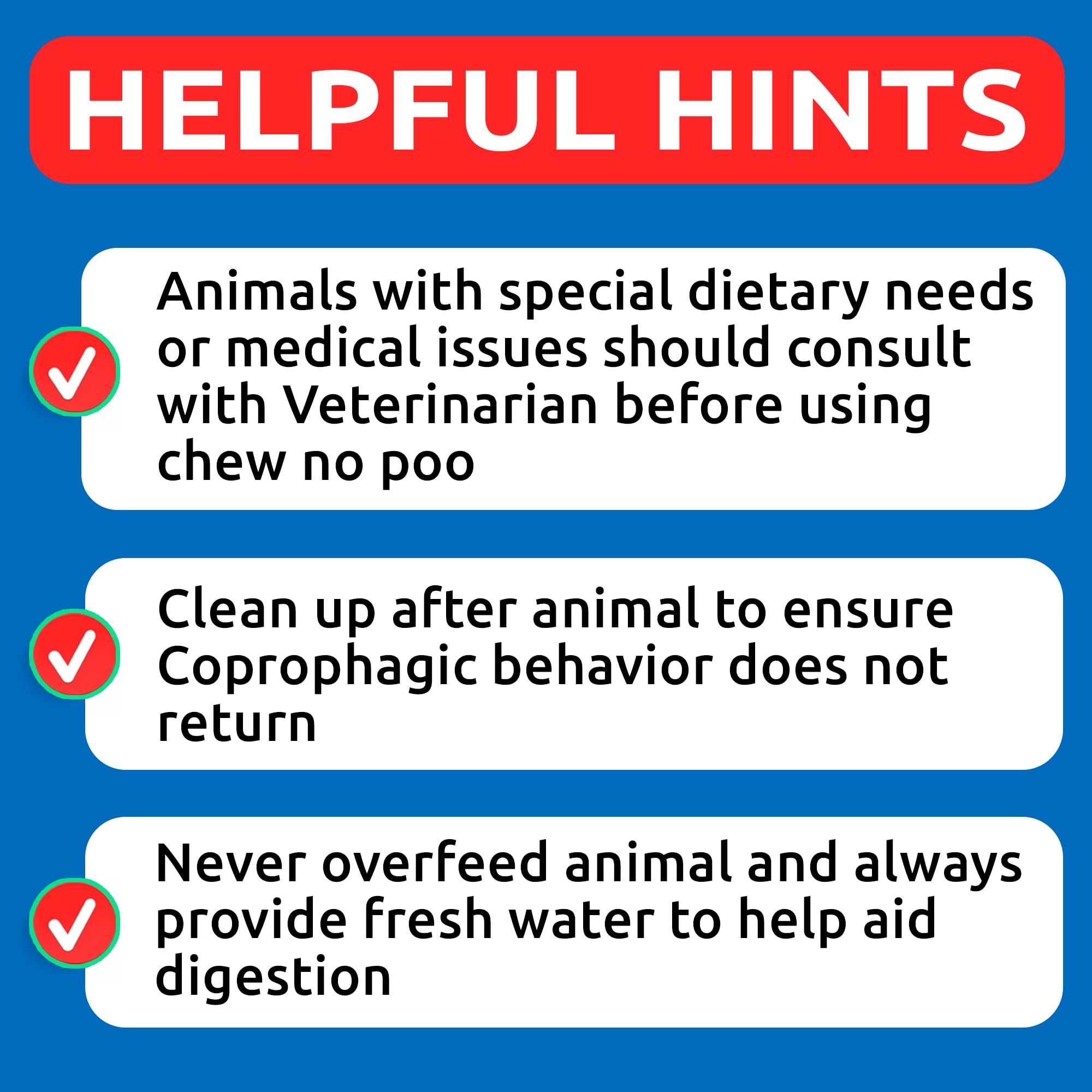 NO Poo Treats - Prevent Dog Poop Eating - Coprophagia Treatment - Stool Eating Deterrent - Probiotics & Enzymes - Digestive Heal