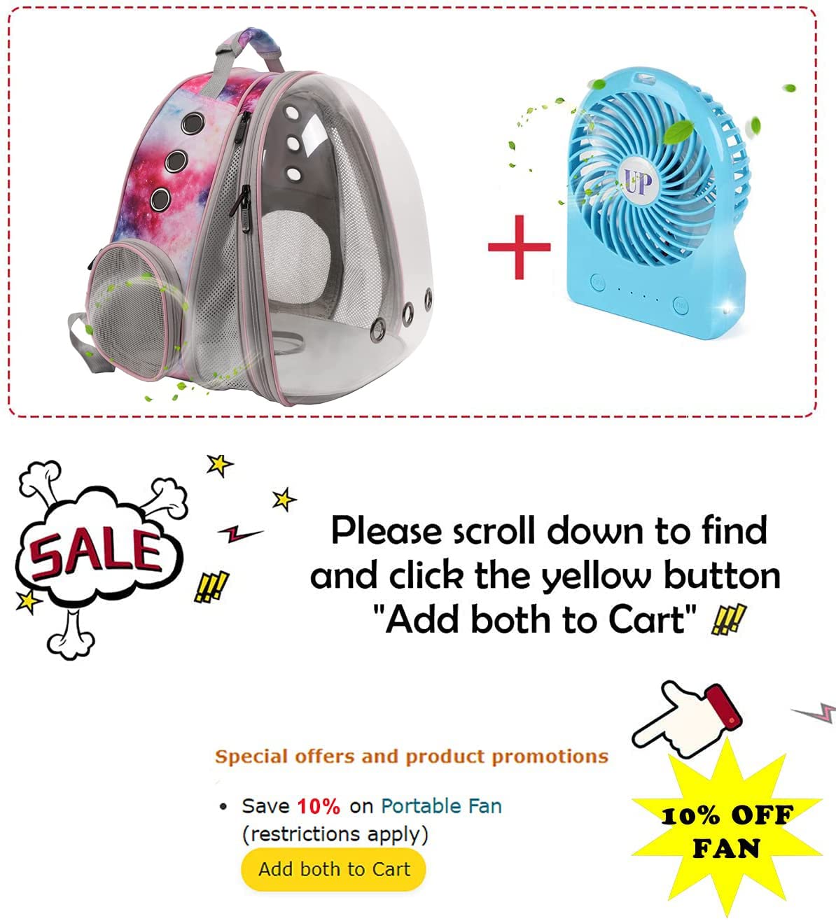 Front Expandable Cat Backpack Carrier, Fit Up To 20 Lbs, Space Capsule Astronaut Bubble Window Backpack For Large Fat Cat And Small Puppy