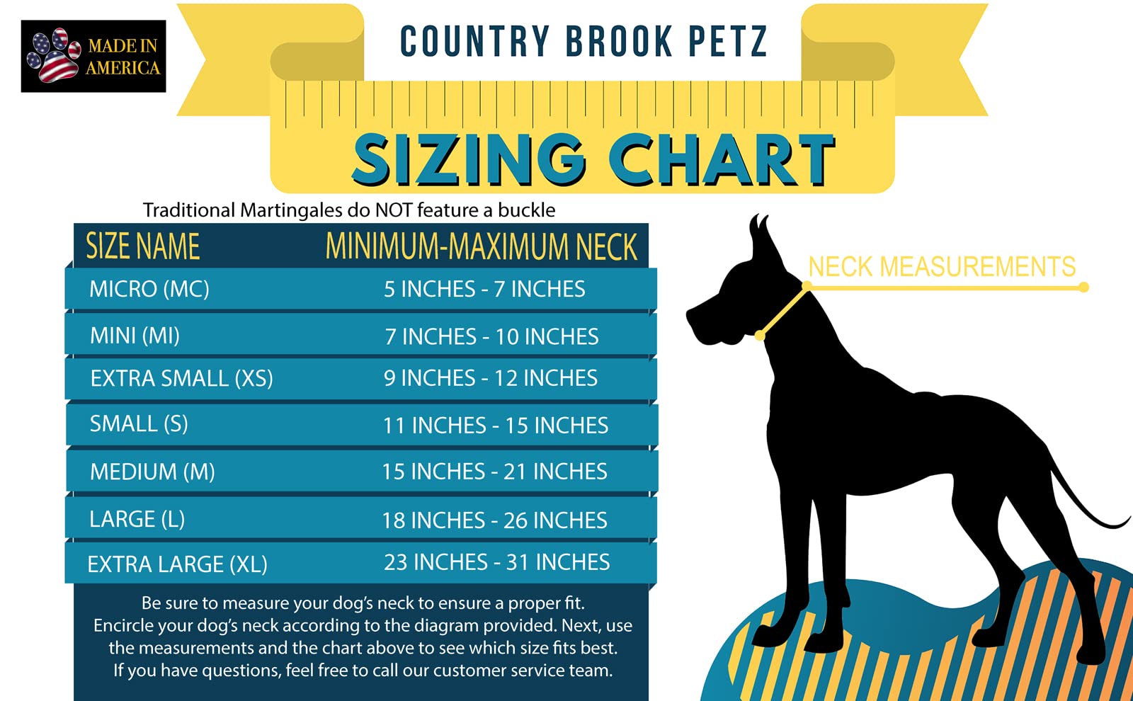 Country Brook Petz - Red Martingale Heavy Duty Nylon Dog Collar - 21 Vibrant Color Options (3/8 Inch Width, Micro)