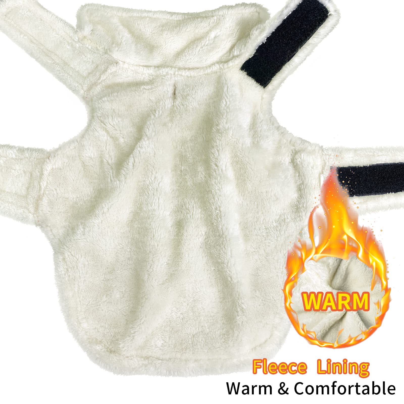 Malier Dog Winter Coat, Classic Plaid Fleece, Warm Vest for Large Dogs, Pink