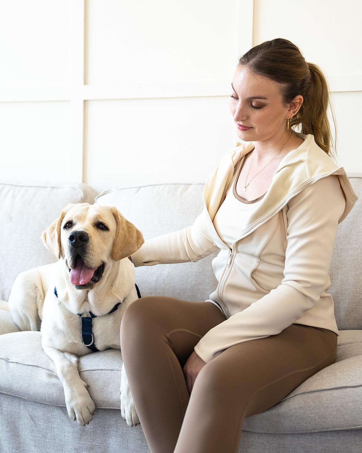 Df Freedom No Pull Martingale Dog Harness, Gentle Control For No Choking, Front Clip Harness With Reflective, 5 Point Adjustable