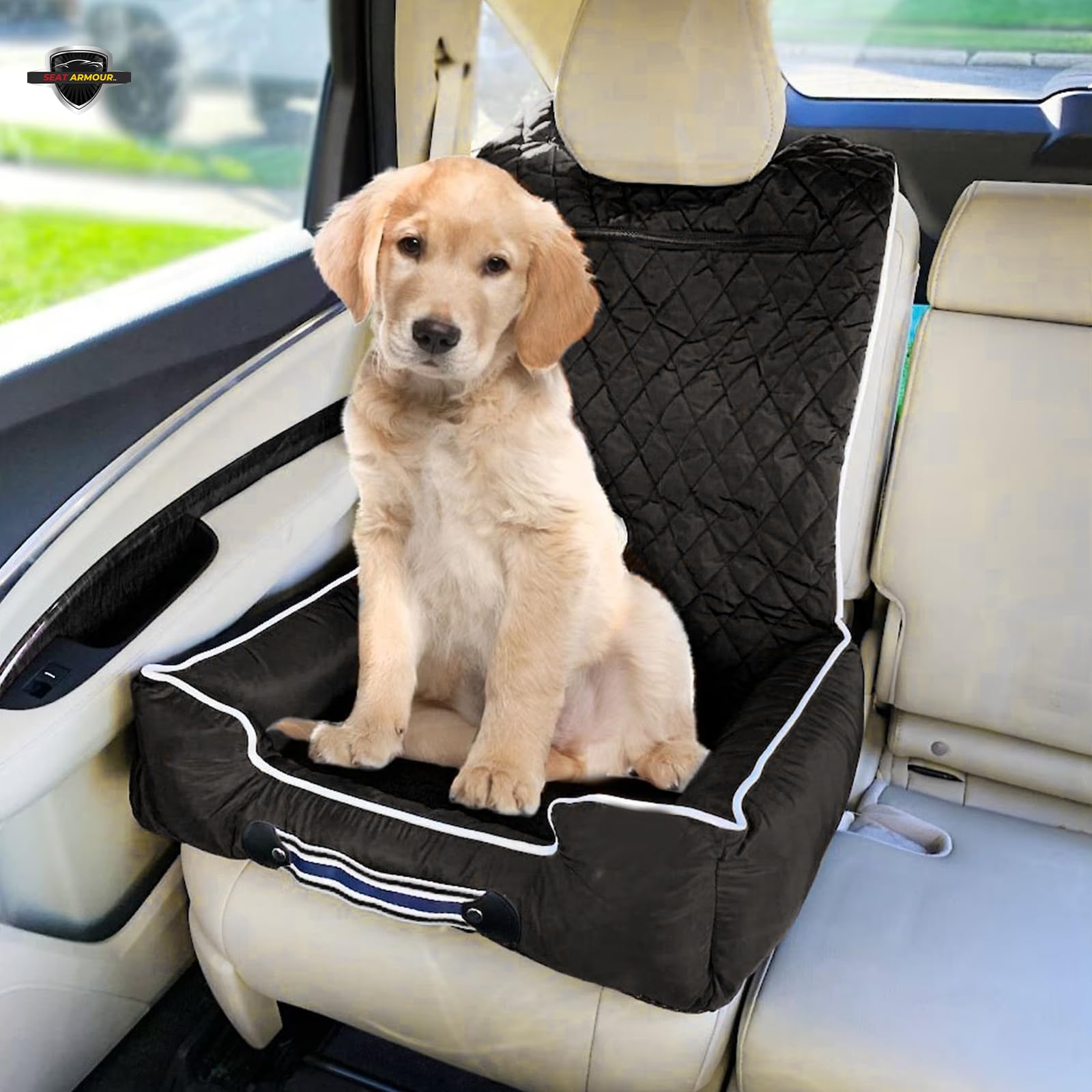 Comfort Black Pet Bed and Car Seat