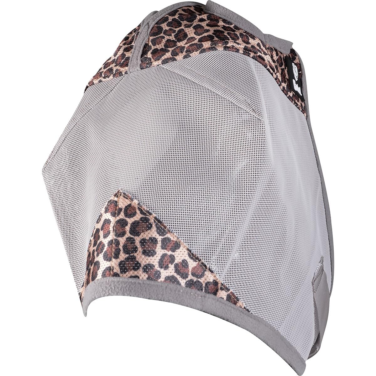 Cashel Crusader Patterned Fly Mask, Standard (Leopard, Warmblood)