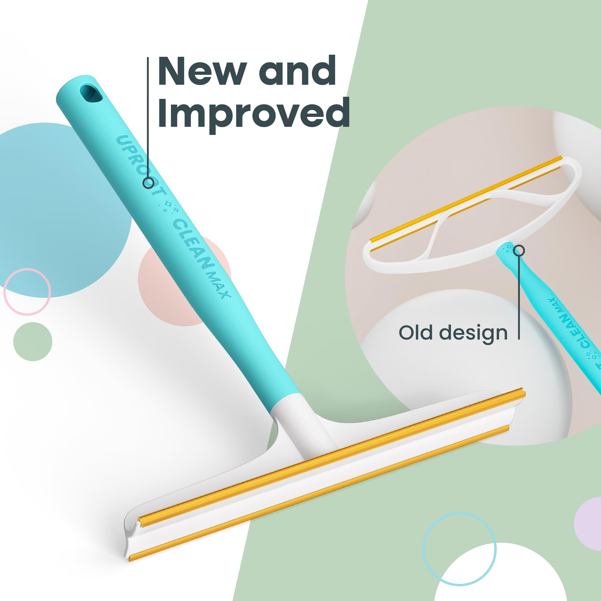 Uproot Clean Fur-Nado Survival Kit - Uproot Cleaner Pro Pet Hair Remover Tool + Mini & Max Variants - Pet Hair Removal Tool And