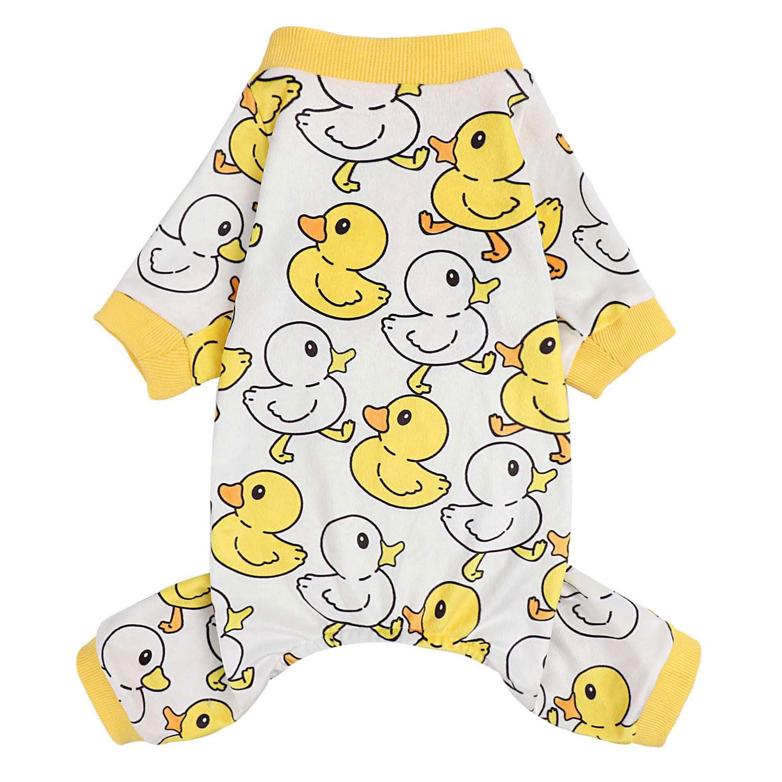 Dog Pajamas for Small Dogs Girl Boy, Stretch Fleece Dog Clothes, Lightweight Velvet Pet Jumpsuit, Shih Tzu Spring Winter Outfit,