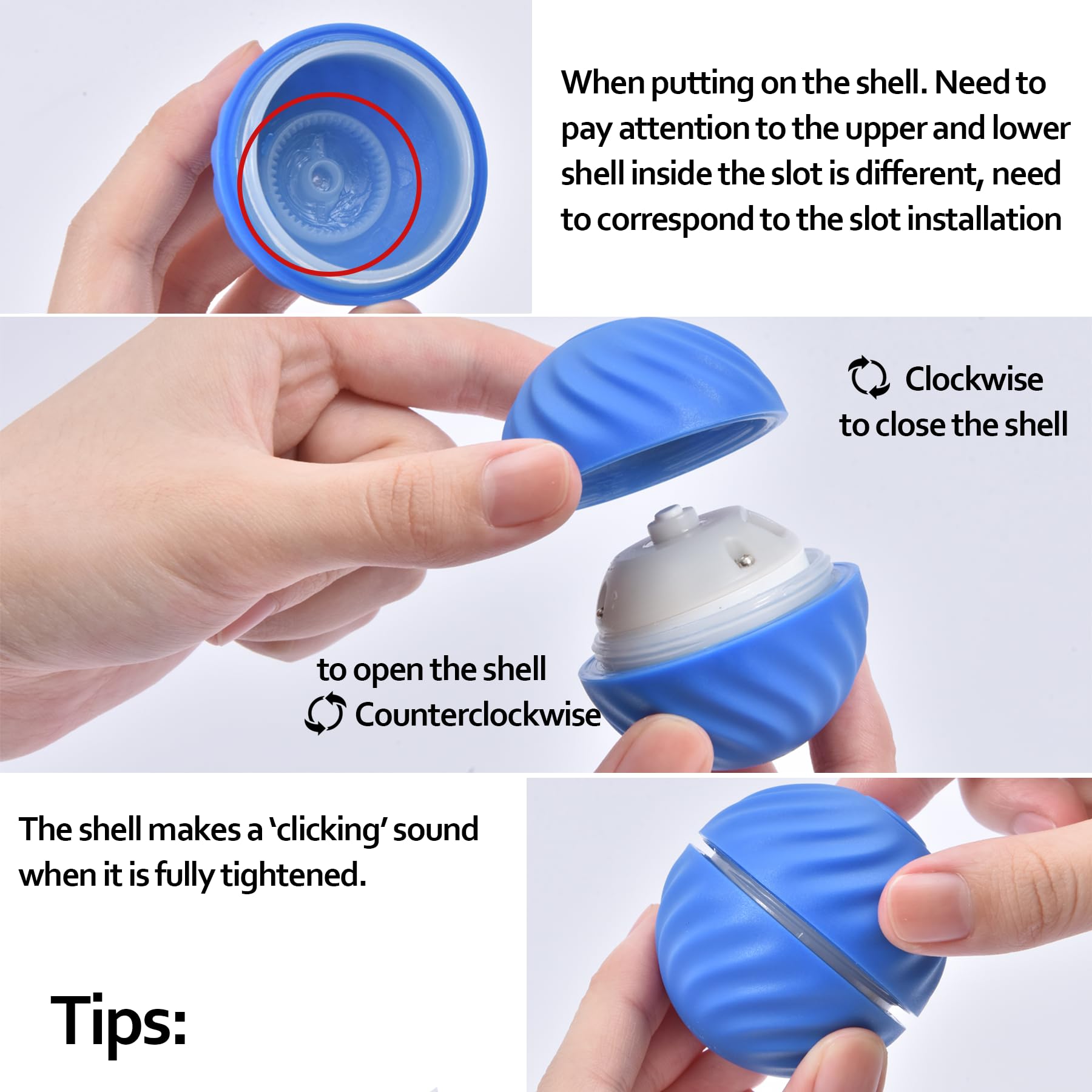 Trumoon Automatic Bouncing Ball Toy For Small And Medium Dog, Motion Moving Ball For Dog, Durable Motion Activated Automatic Rol