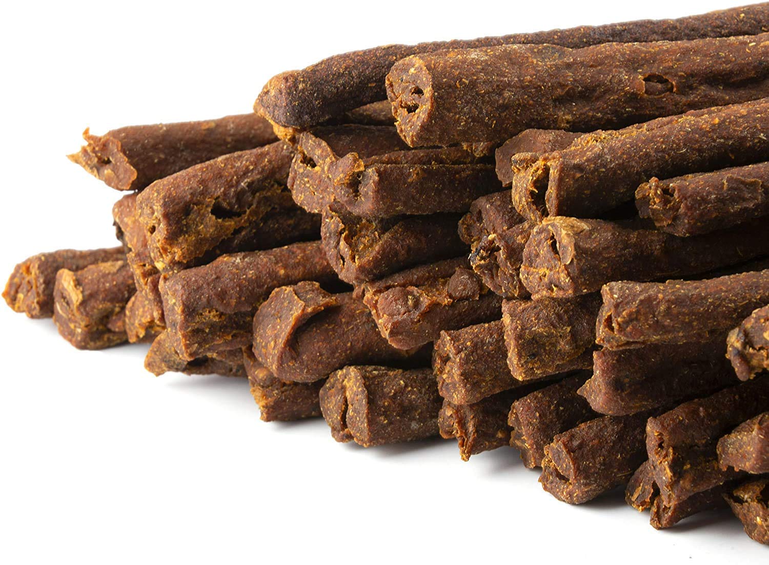 BRUTUS & BARNABY USA Sweet Potato Dog Treats - Grain Free, Cinnamon Pumpkin Crunchy Sticks are Great Tasting, Promotes Positive