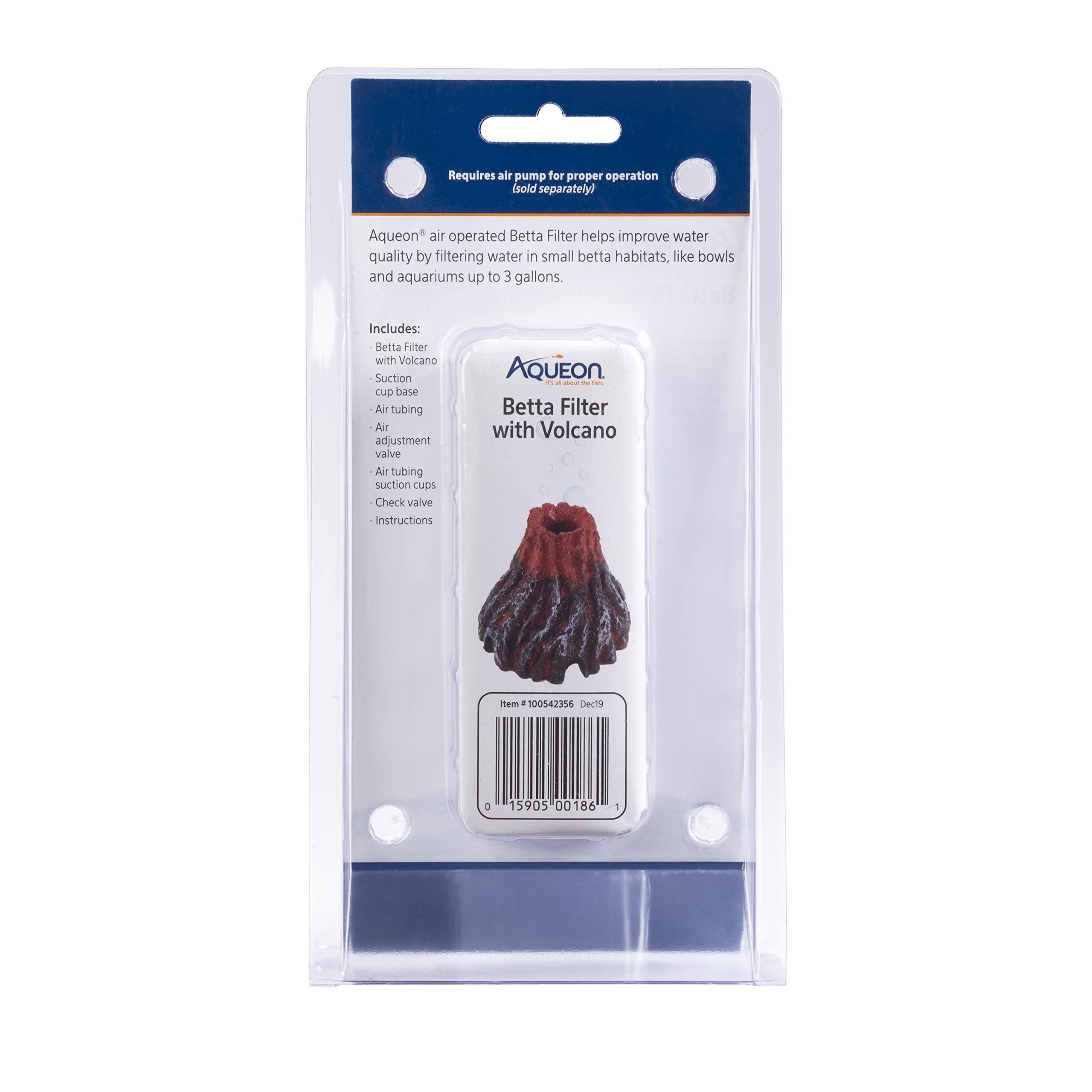 Aqueon Betta Filters Volcano One Size