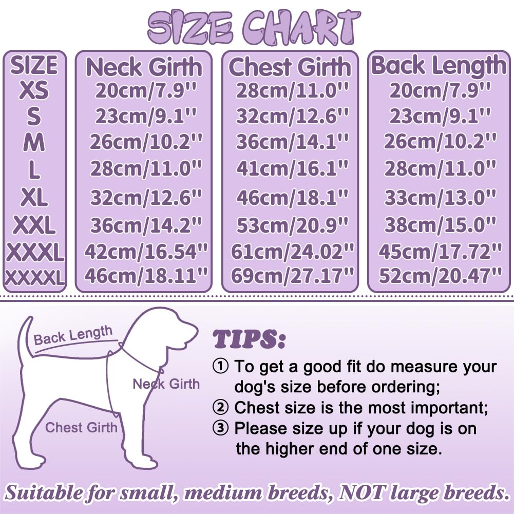 Emust Dog Sweaters For Large Dogs, Elastic Large Dog Sweater With Sleeves, Soft Cat Turtleneck Sweater For Fall & Winter, Purple