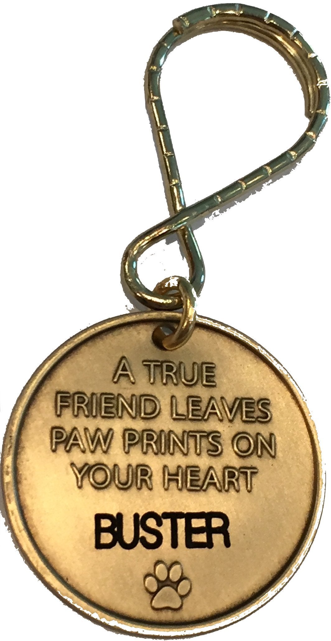 Personalized Pet Name Memorial Keychain Engraved Always Remembered Forever Loved Token