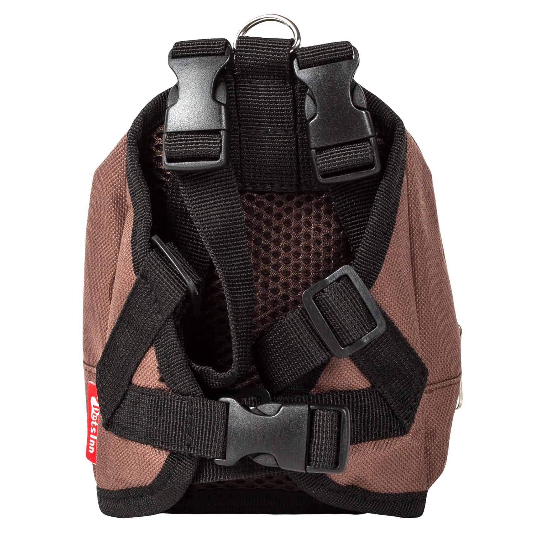 Pet Life A Mooltese Dual-Pocketed Compartmental Animated Dog Harness And Pet Backpack Carrier With Added Pouch Along The Dog Pac