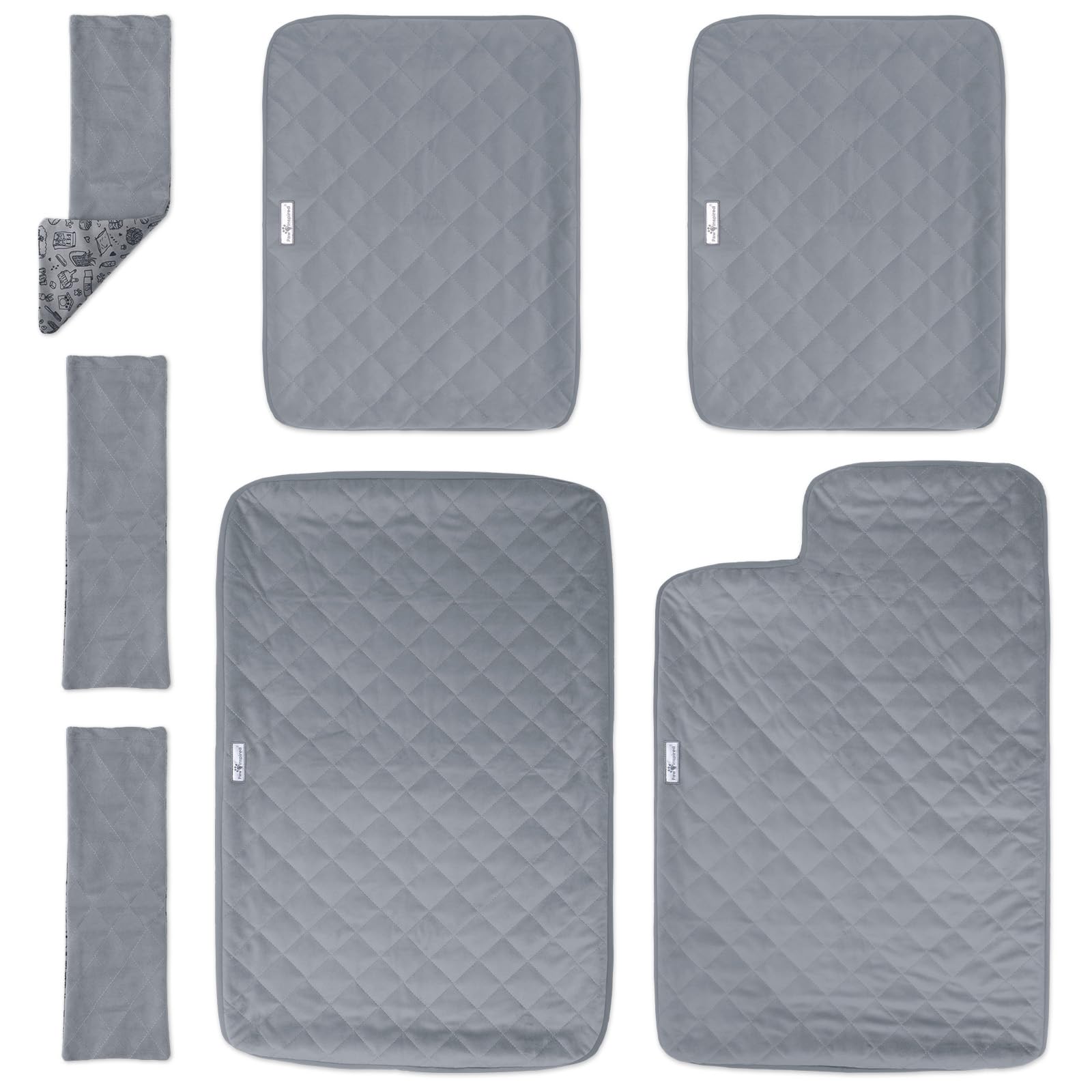 Paw Inspired Fitted Fleece Liners For Ferret Nation, Critter Nation Cage For Ferrets, Rats, Chinchillas, Hedgehogs & Other Small