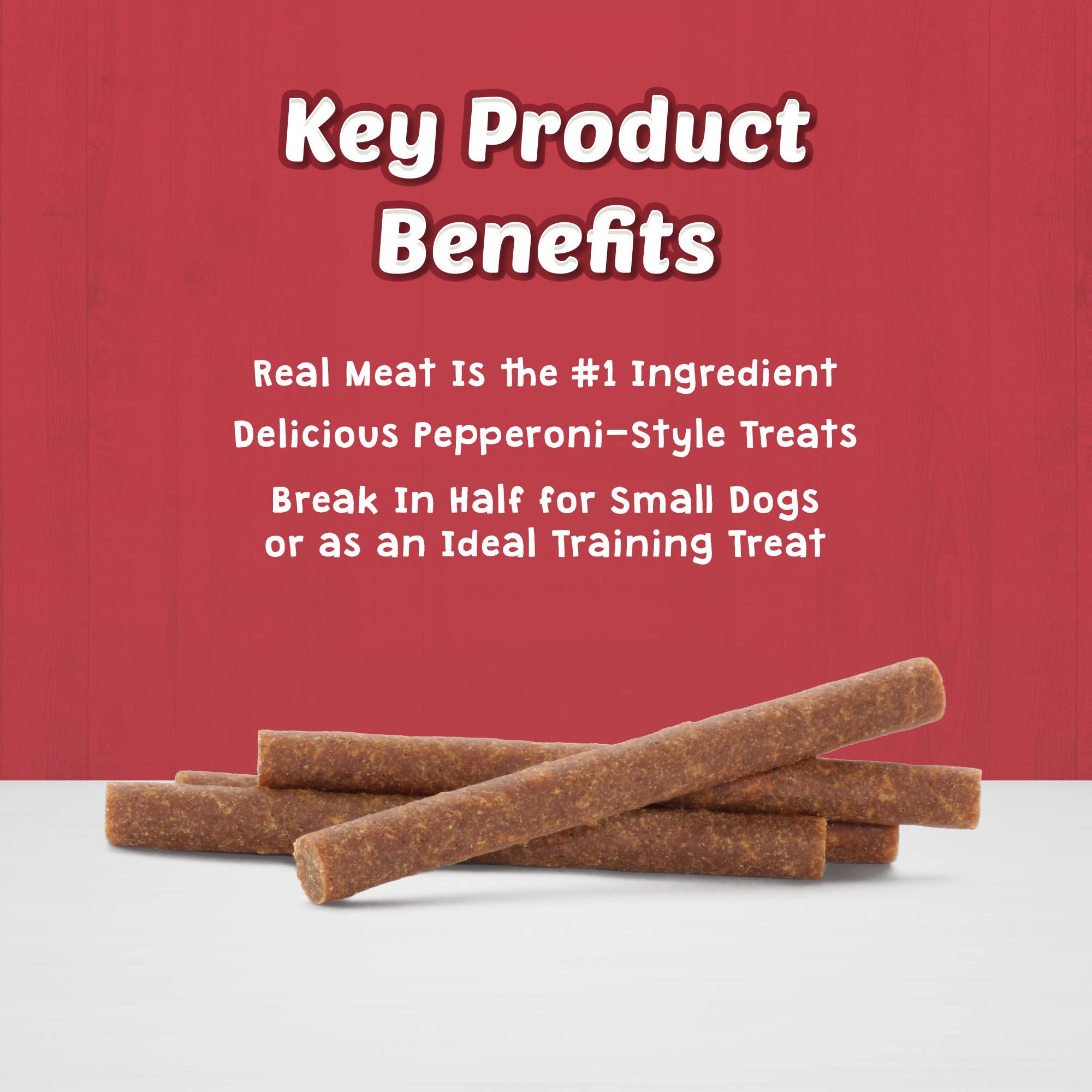Blue Buffalo Stix Natural Soft Moist Dog Treats TOGO Beef Recipe, 1oz Bags, Pack of 12