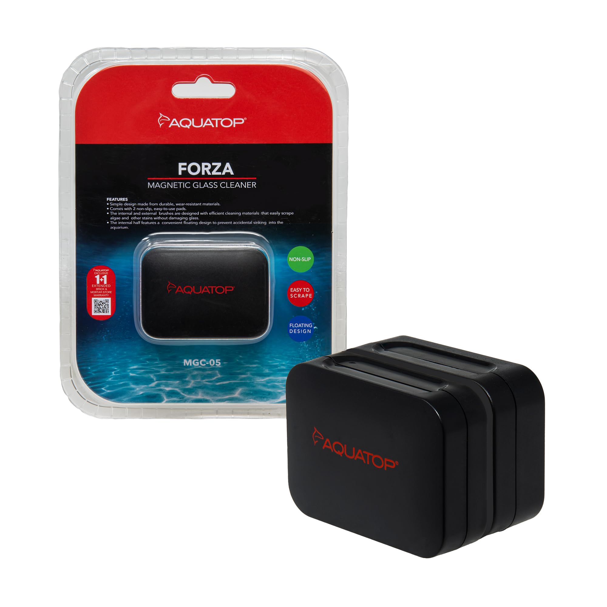Aquatop Forza Floating Magnetic Glass Cleaner