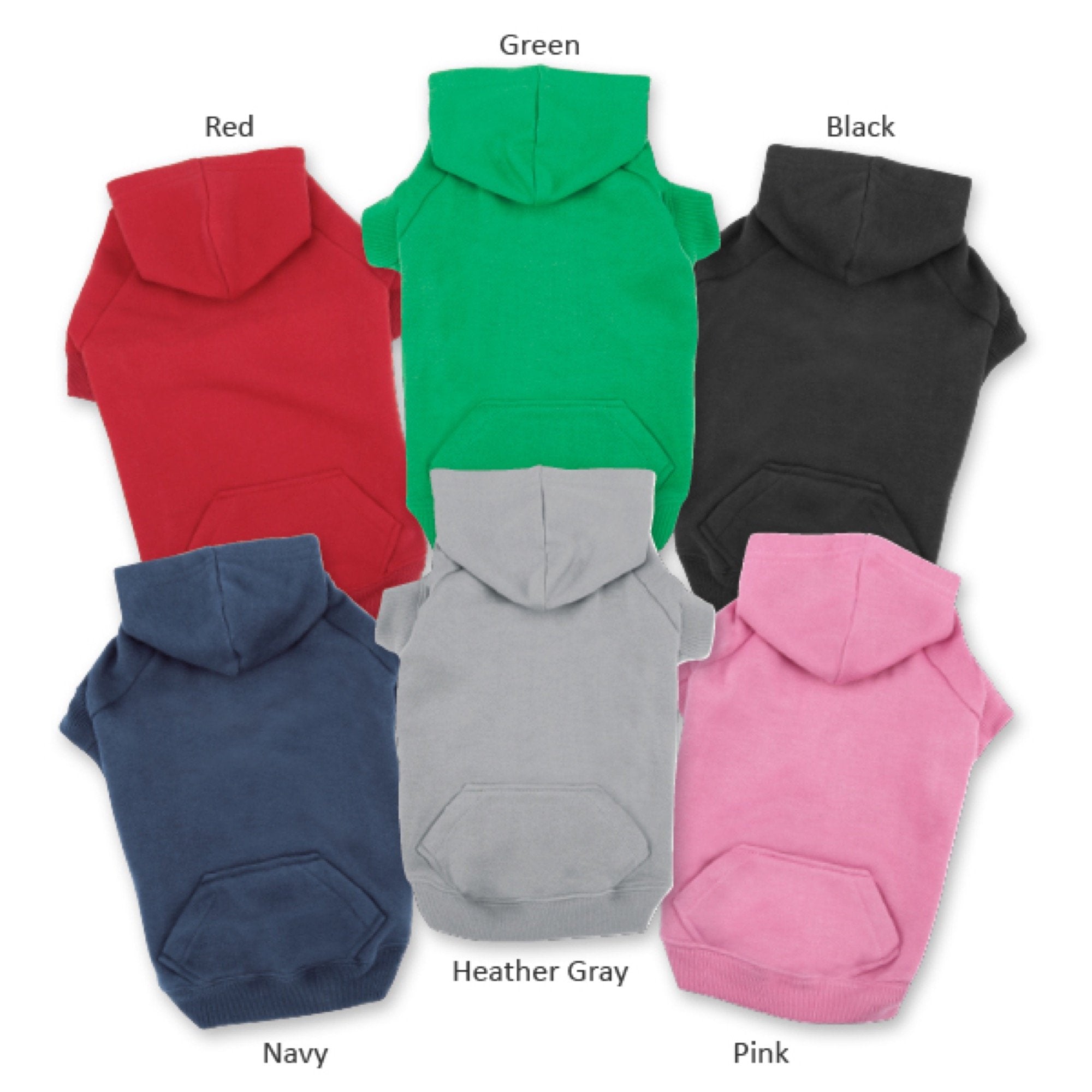 Casual Canine Basic Hoodie for Dogs, 24 XL, Green,Blue
