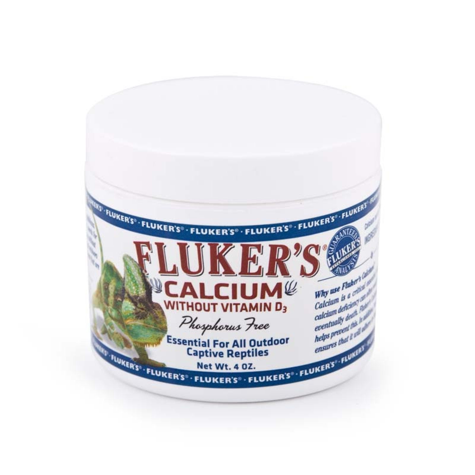 Flukers Reptile Calcium Supplement Without Vitamin D3