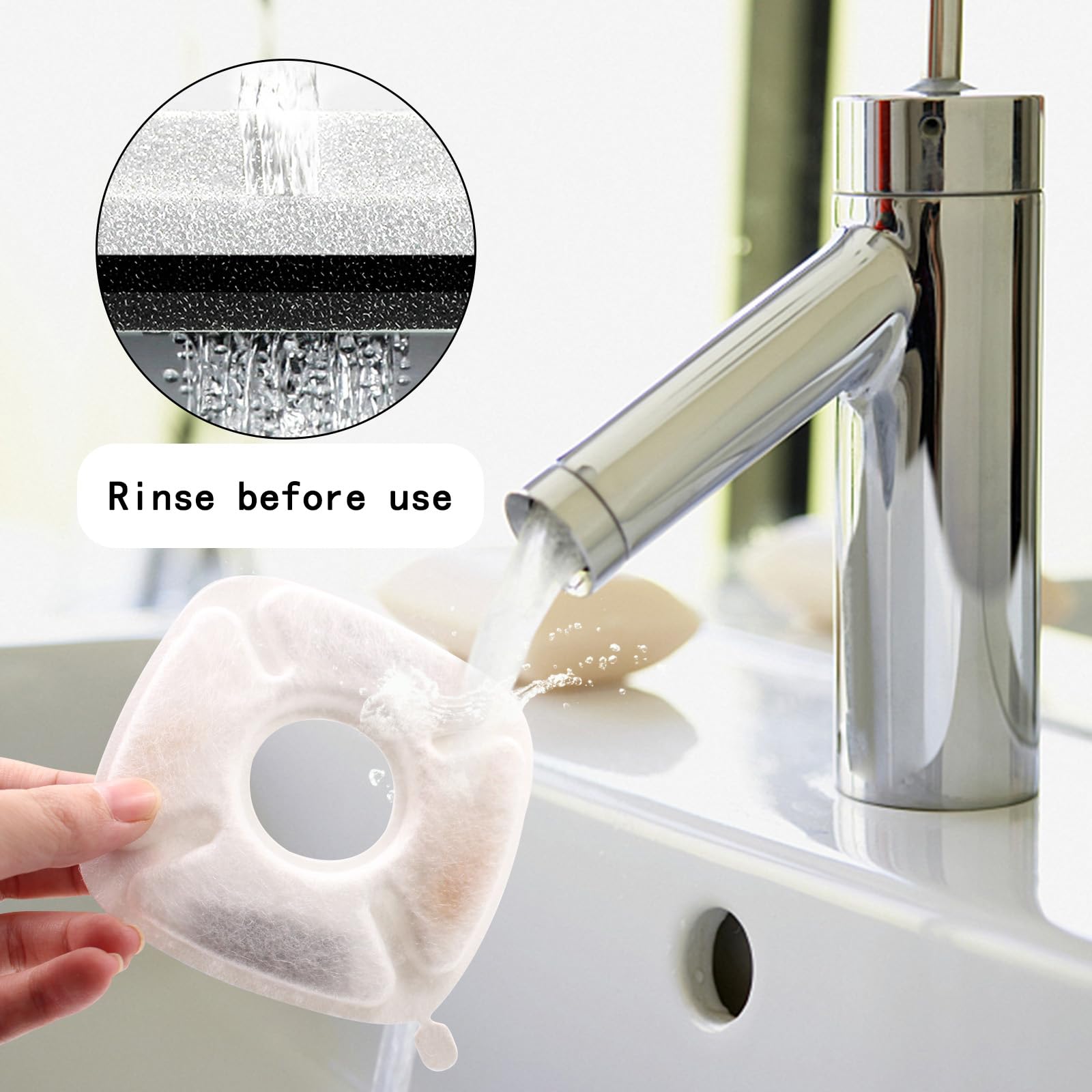 Pet Fountain Filters Compatible With 95Oz/2.8L Dog Water Fountain(4 Carbon Filters+4 Sponge Filters)