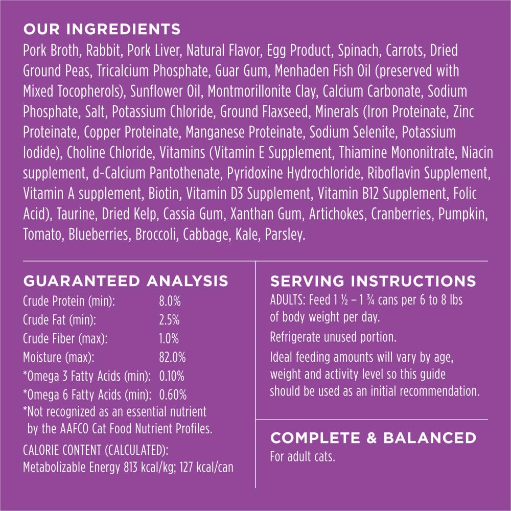 Instinct Flaked Rabbit Entr  e Wet Cat Food 5.5 oz. Can