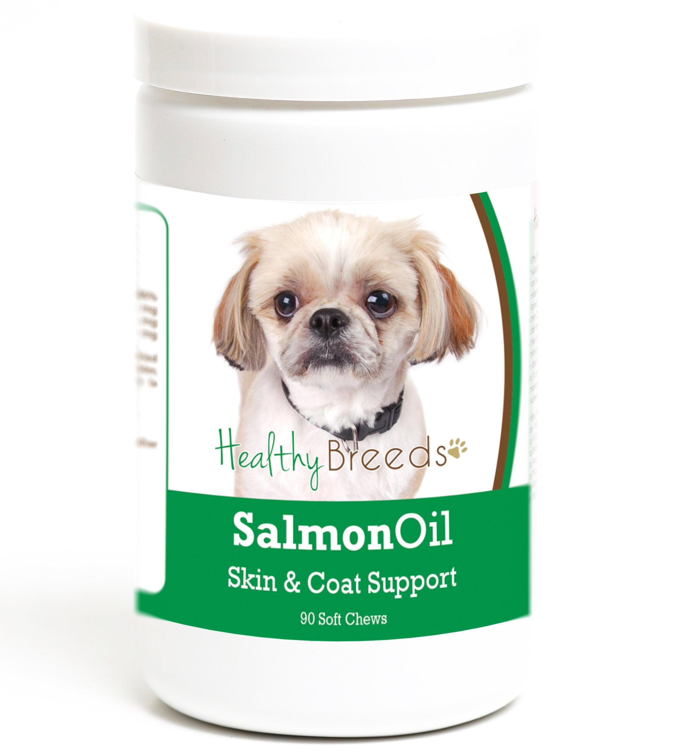 Healthy Breeds Peekapoo Salmon Oil Soft Chews 90 Count