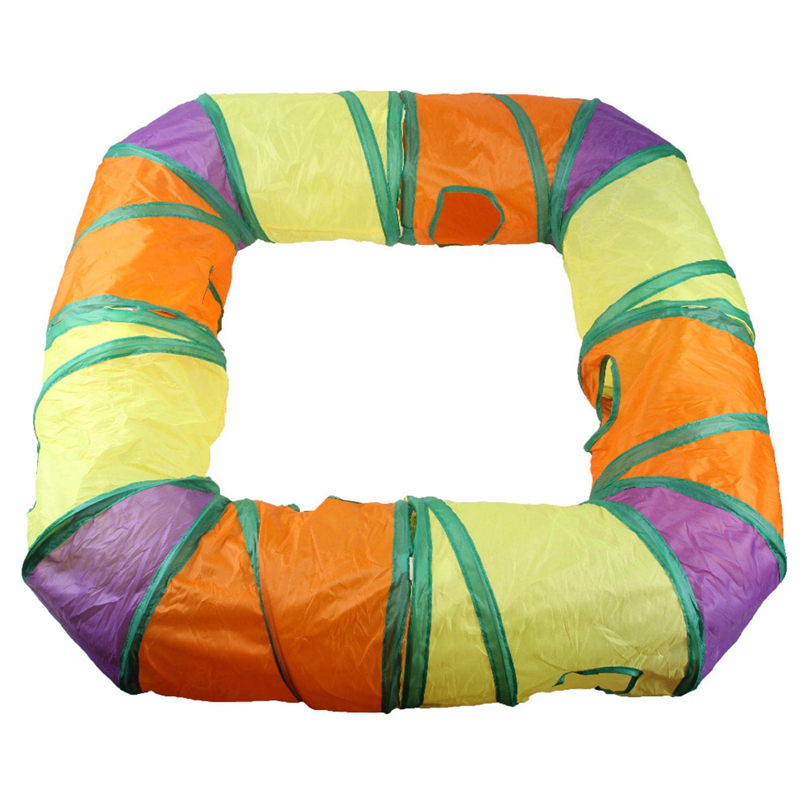 The Style Sutrapet Cat Tunnel Tube Toy Foldable L Shape Colorful For Hiding Exercising|Pet Supplies | Cat Supplies | Toys