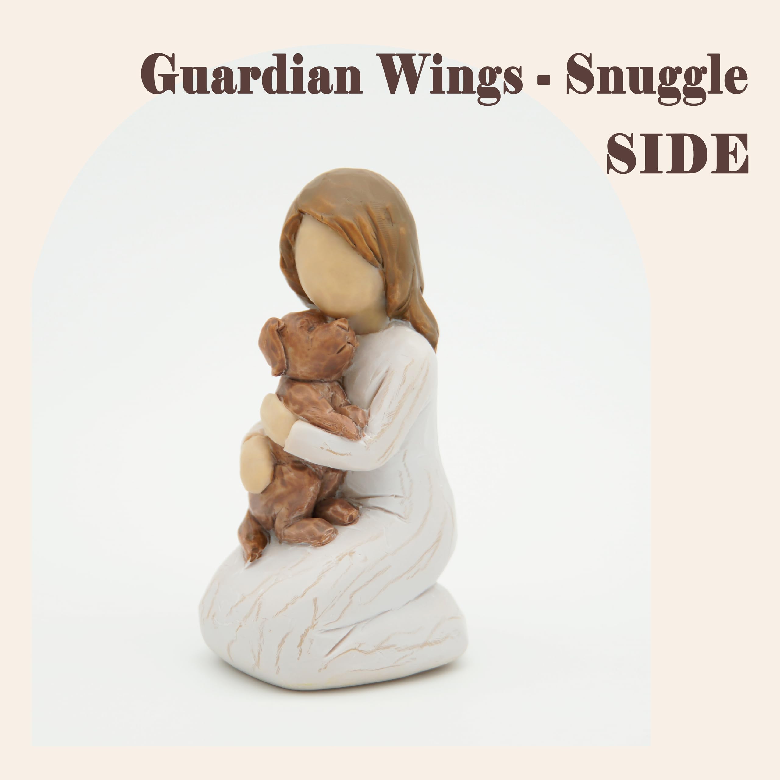 Dekismeos Angel Figurines For Women,Dog Memorial For Loss Of Dog Sympathy Gift,Pet Memorial Ornament
