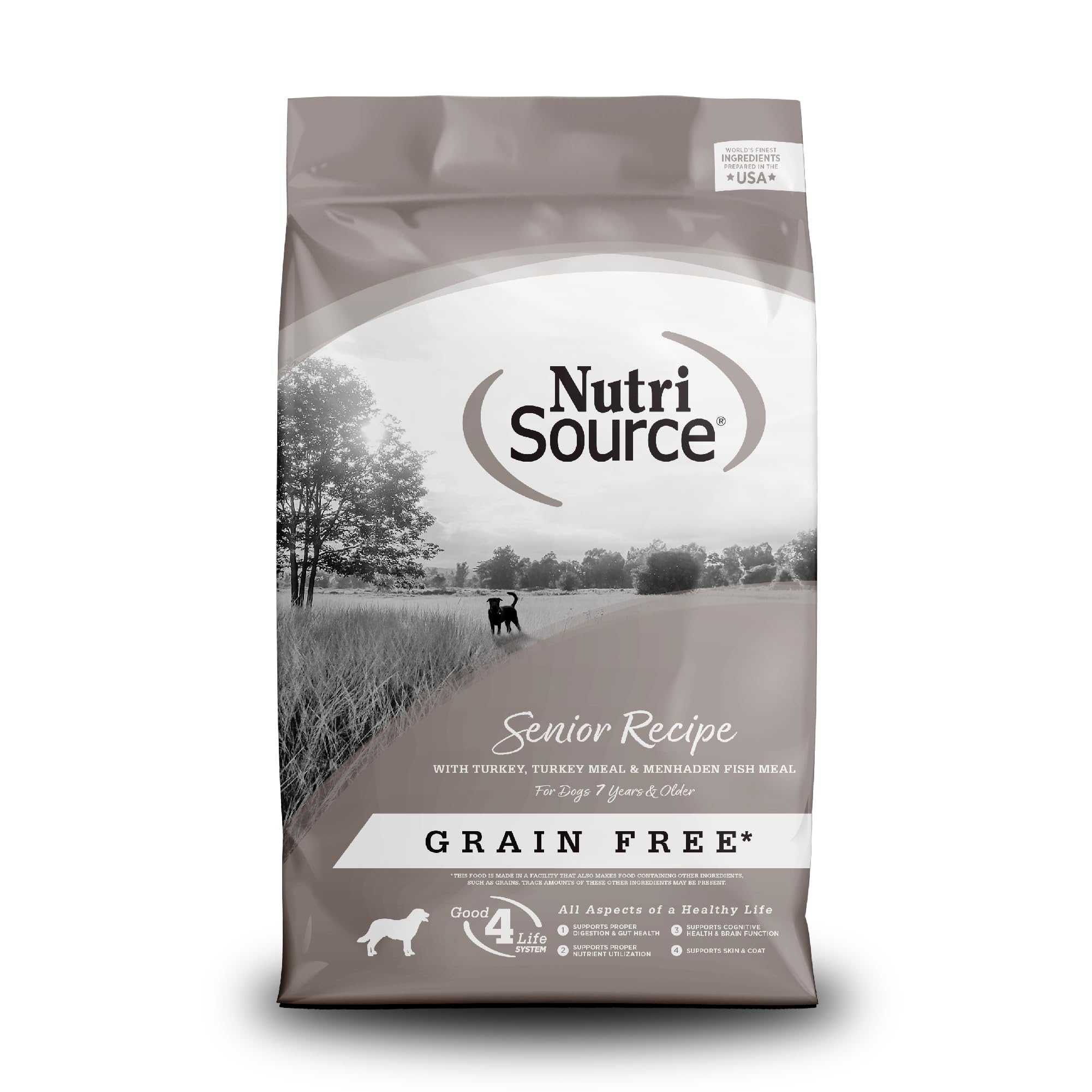 Nutrisource Grain Free ( Turkey ) Senior Dog Food 5Lb