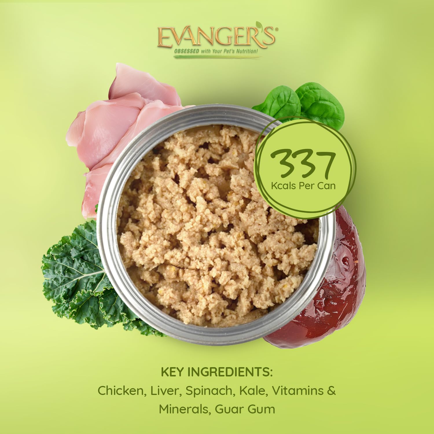 Evangers Super Premium for Dogs Cooked Chicken Dinner with Chunks, 12-Pack