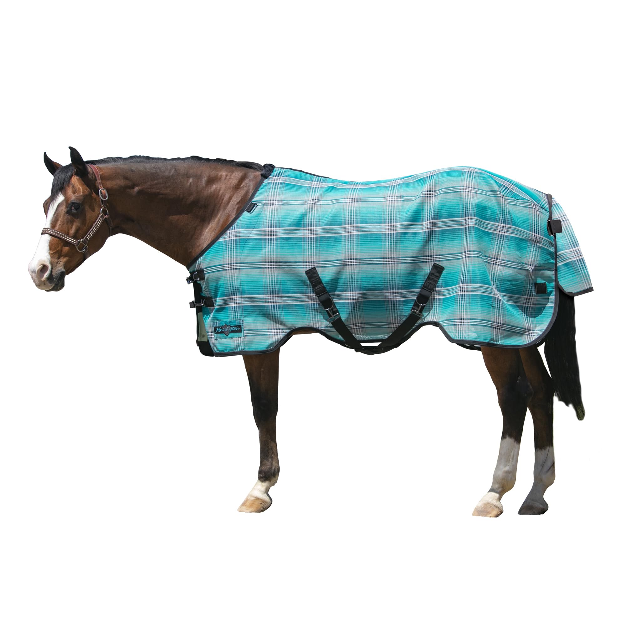 Kensington Breathable And Uv Protective Sheet Surefit All Season Protection For Horse - 69'', Atlantis