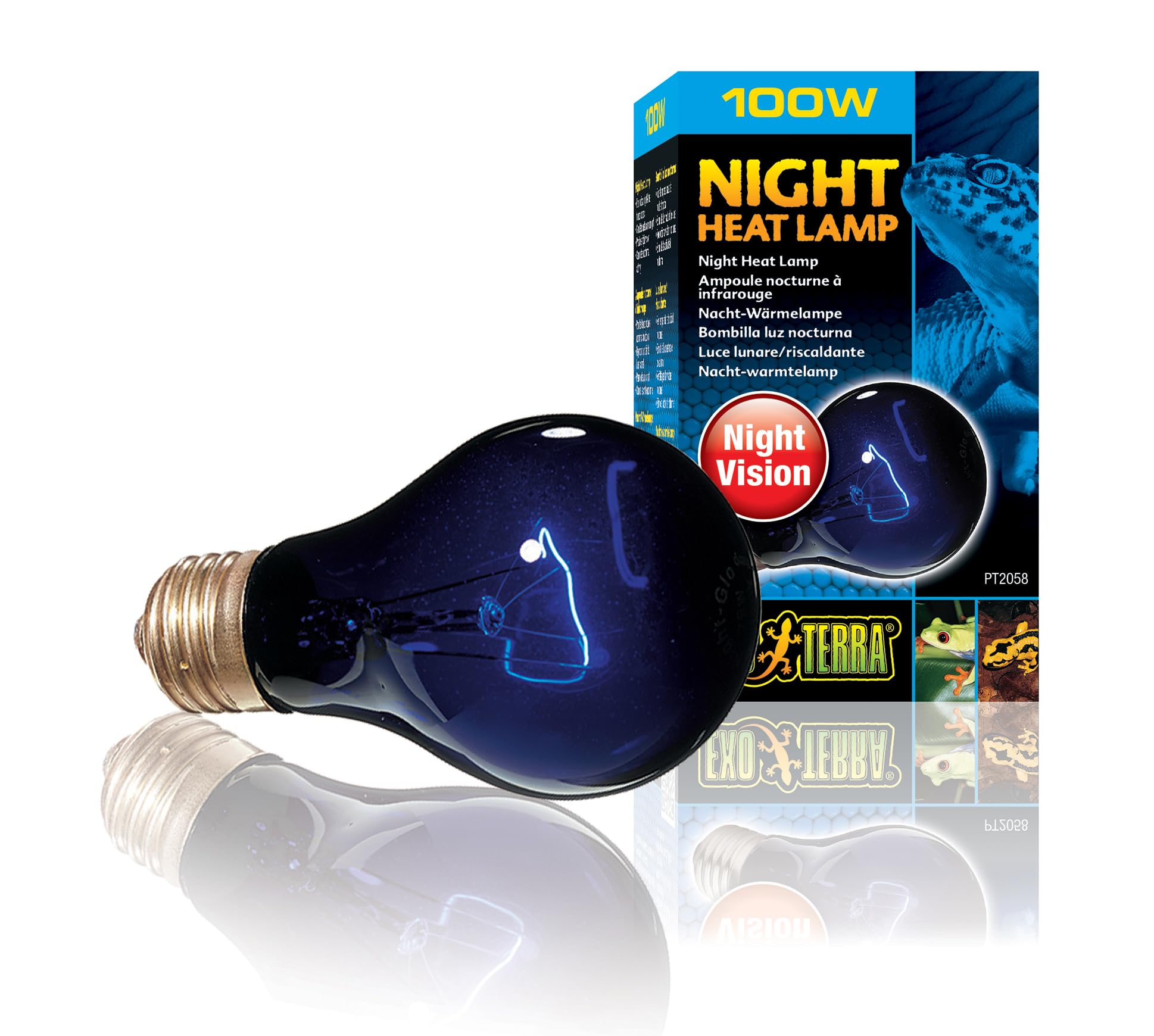 Exo-Terra Night Heat Lamp, 100 Watt
