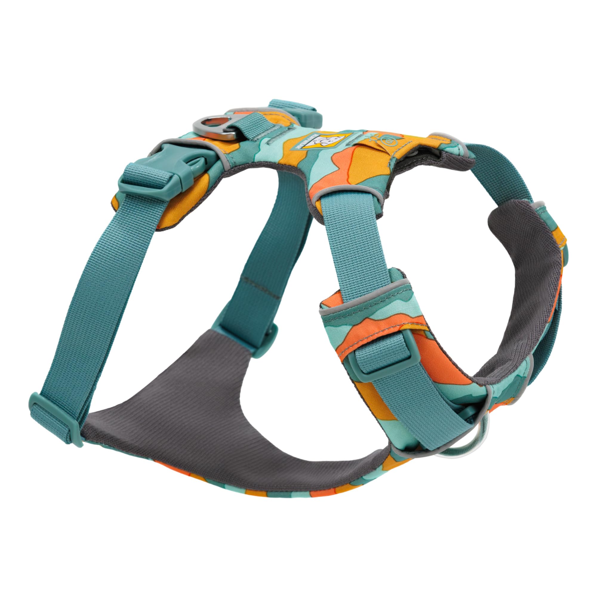 Ruffwear, Front Range Dog Harness, Reflective And Padded, No Pull Harness For Training And Everyday, Spring Mountains, Xx-Small